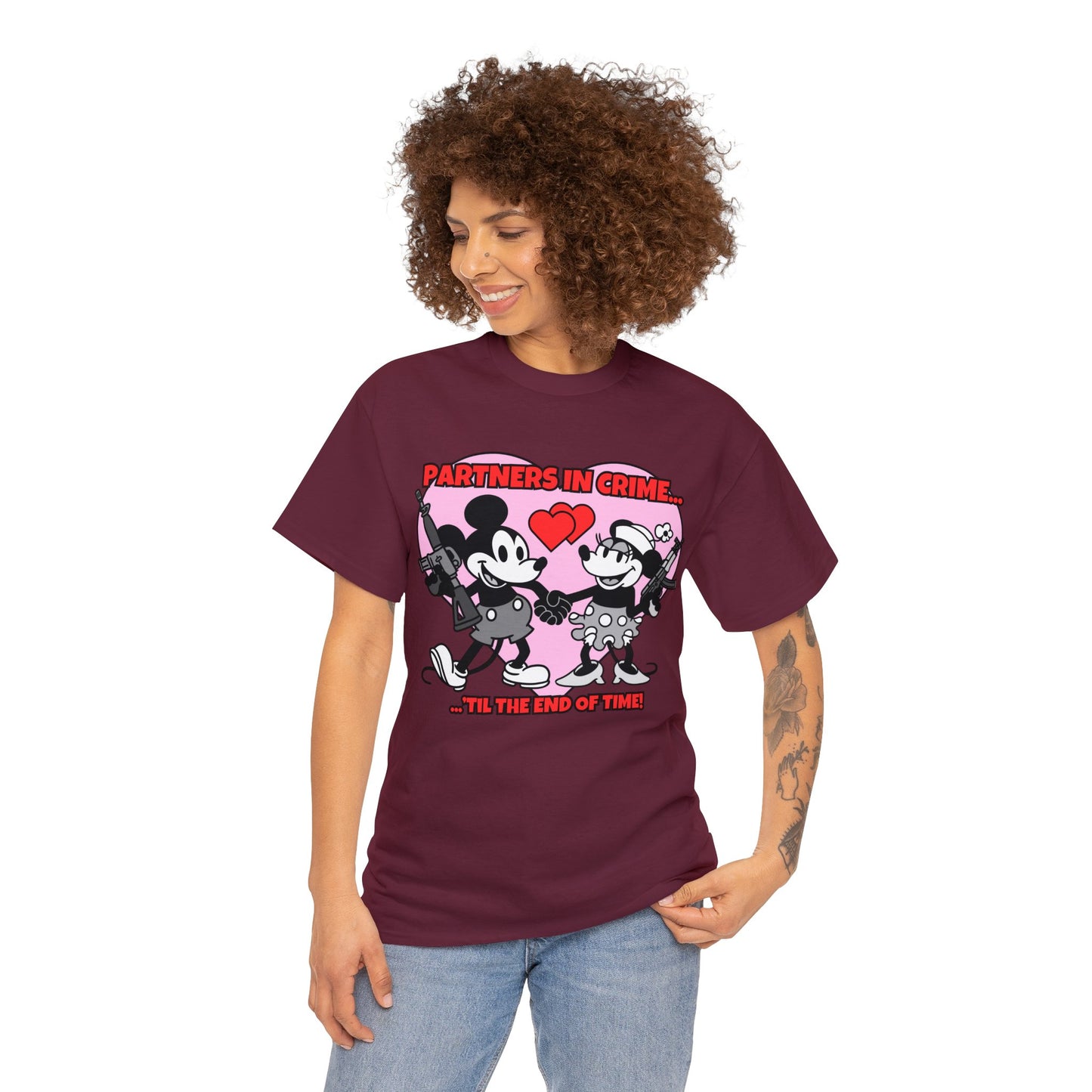 Partners in Crime! Unisex Heavy Cotton Tee