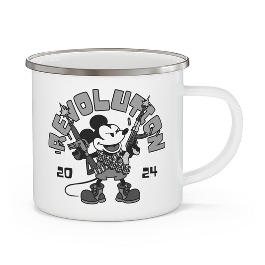 Revolutionary Willie 2024! Enamel Camping Mug