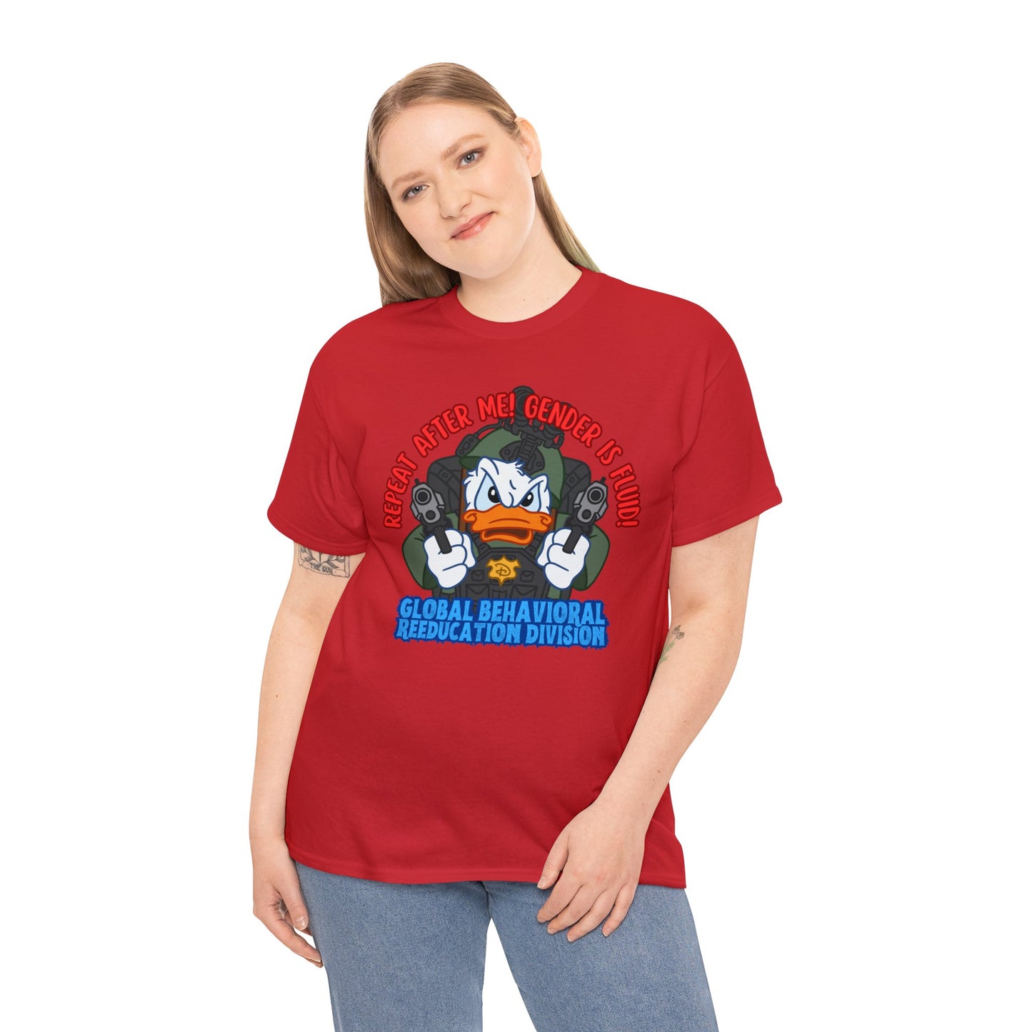 Tacti-Quack! (GF) Unisex Heavy Cotton Tee