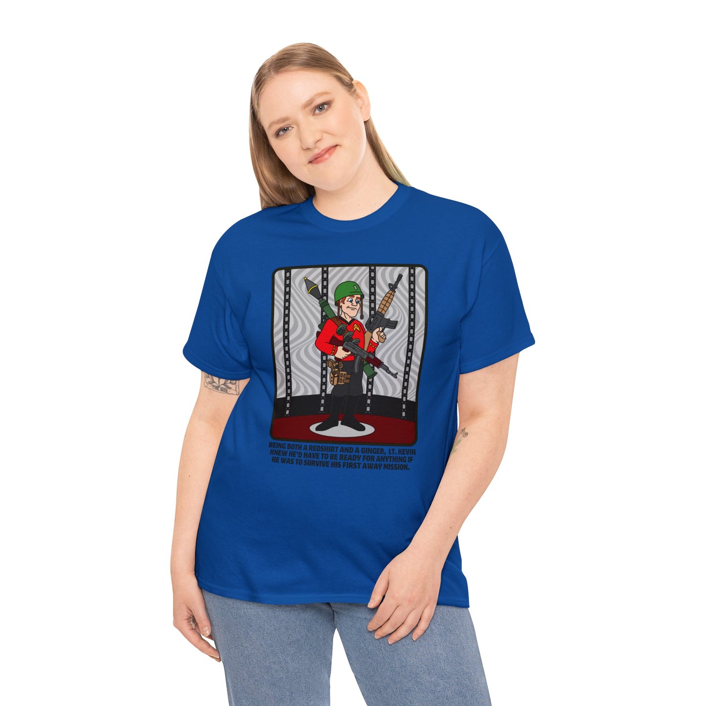 Ginger Redshirt Unisex Heavy Cotton Tee