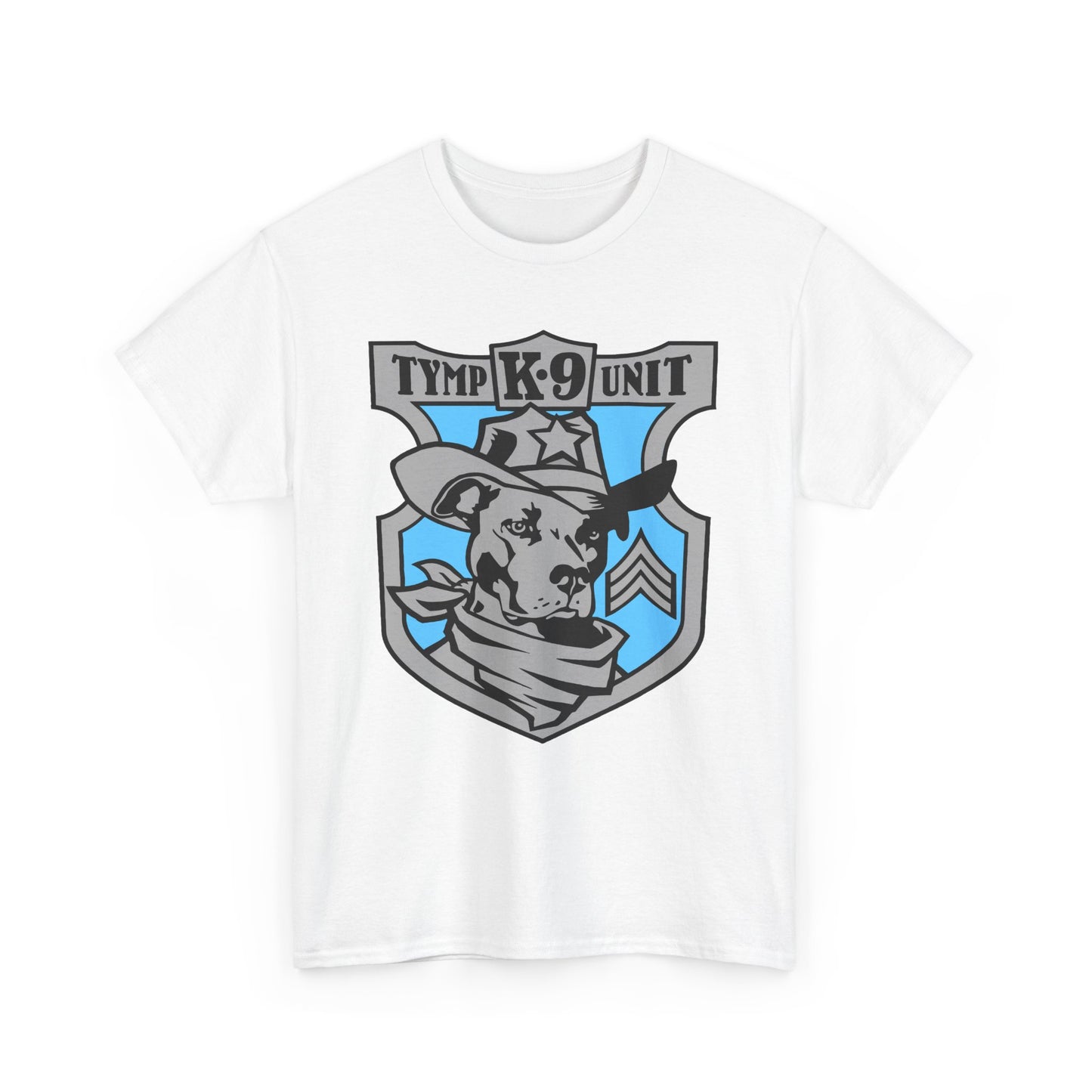 K9 Unit Sergeant Uni-Sex Heavy Cotton T-shirt!