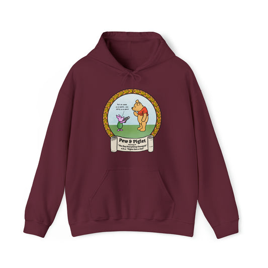 Piglet Gets a Gat! Unisex Heavy Blend™ Hooded Sweatshirt