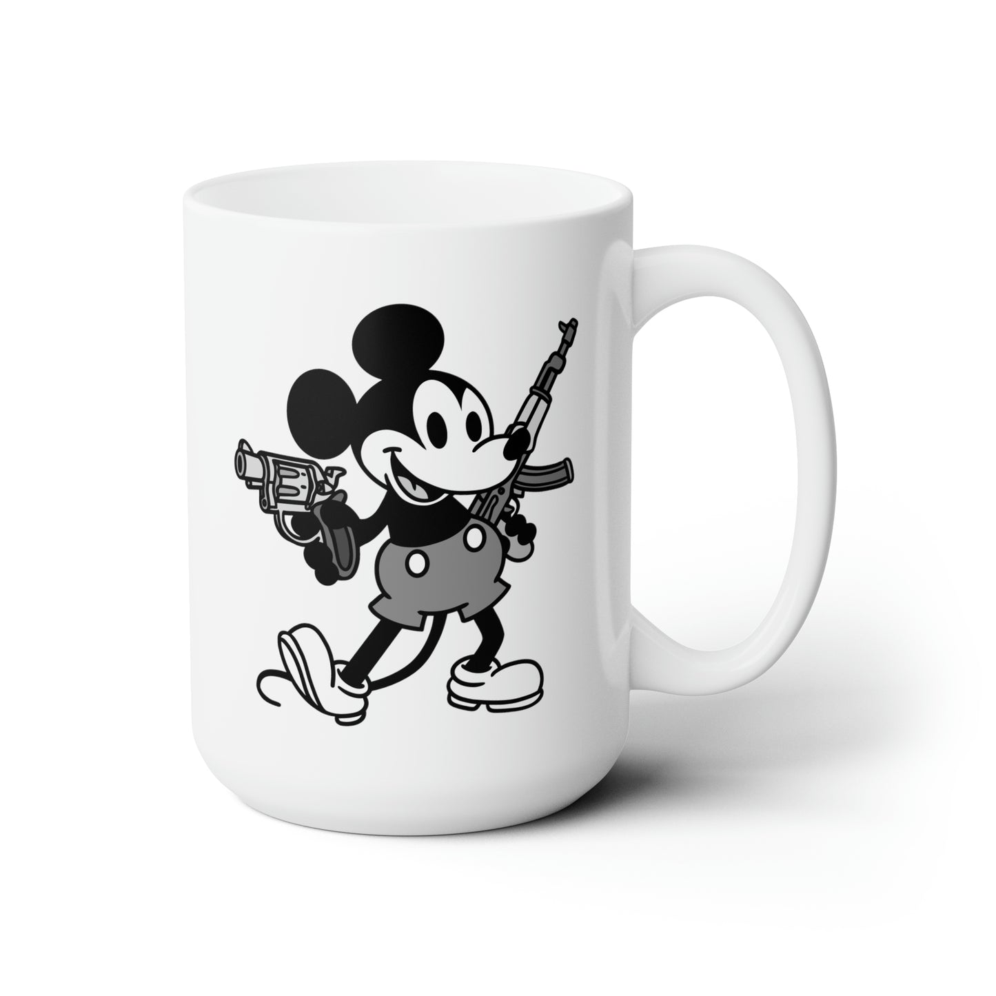 Mouse Guns! Ceramic Mug 15oz