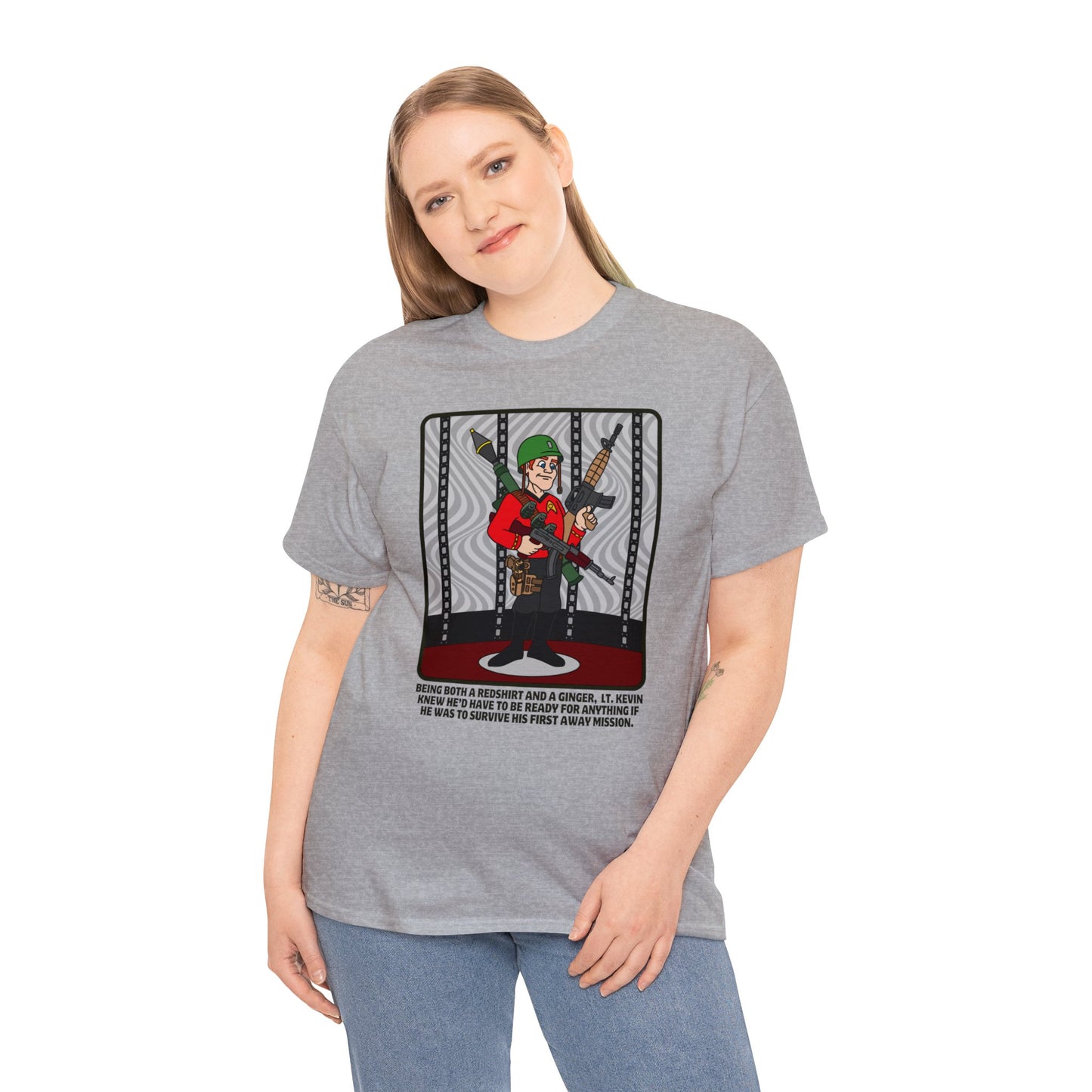 Ginger Redshirt Unisex Heavy Cotton Tee