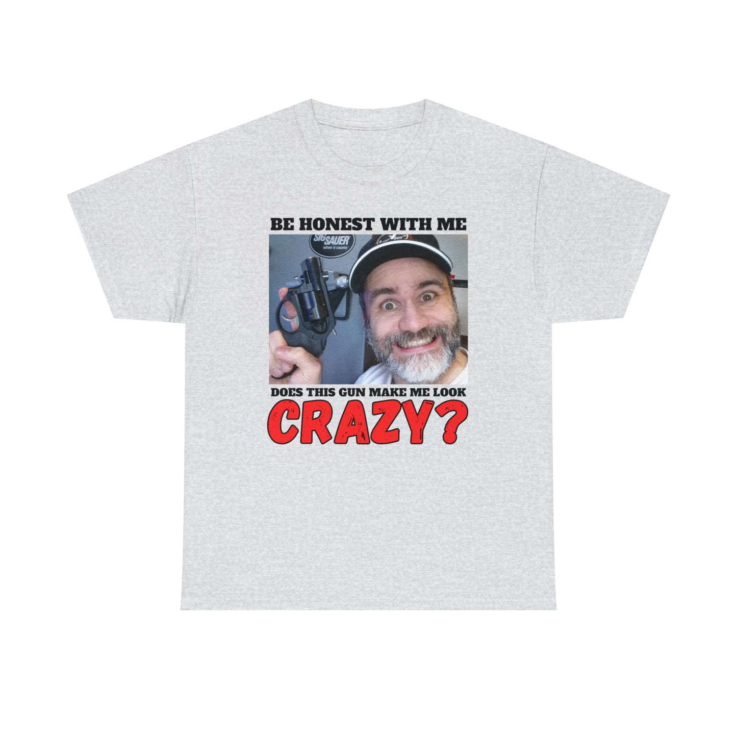 Crazy? Unisex Heavy Cotton Tee