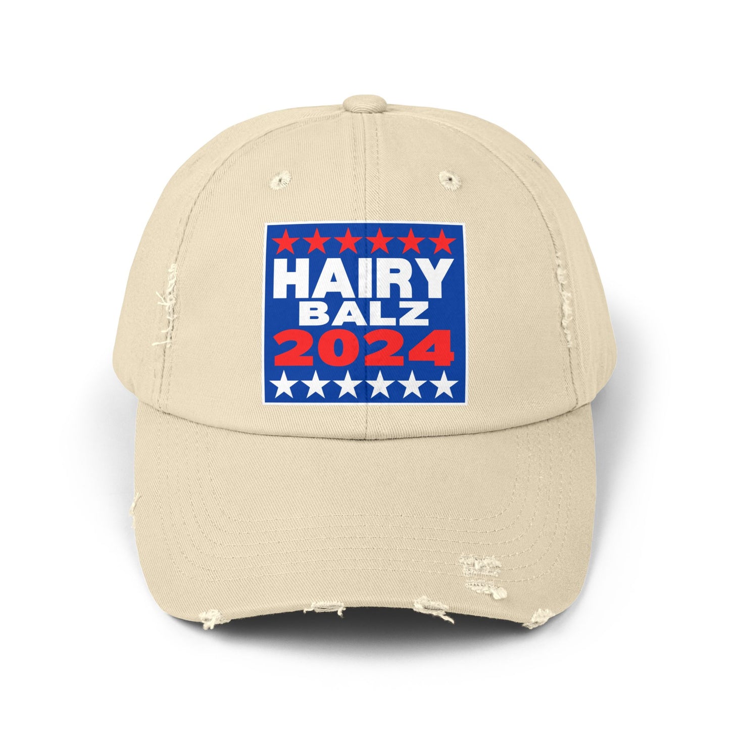 Hairy/Balz '24! Unisex Distressed Cap
