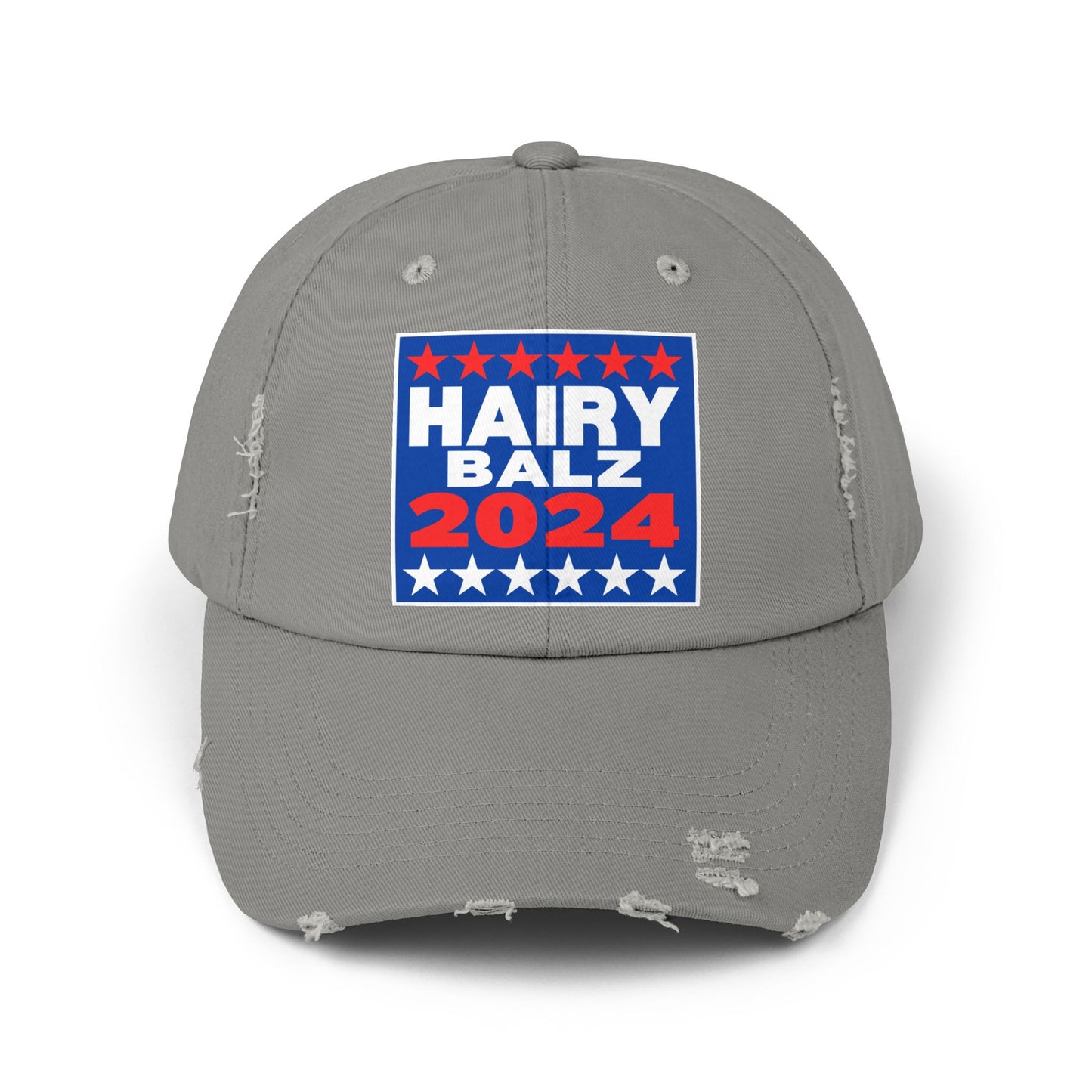 Hairy/Balz '24! Unisex Distressed Cap