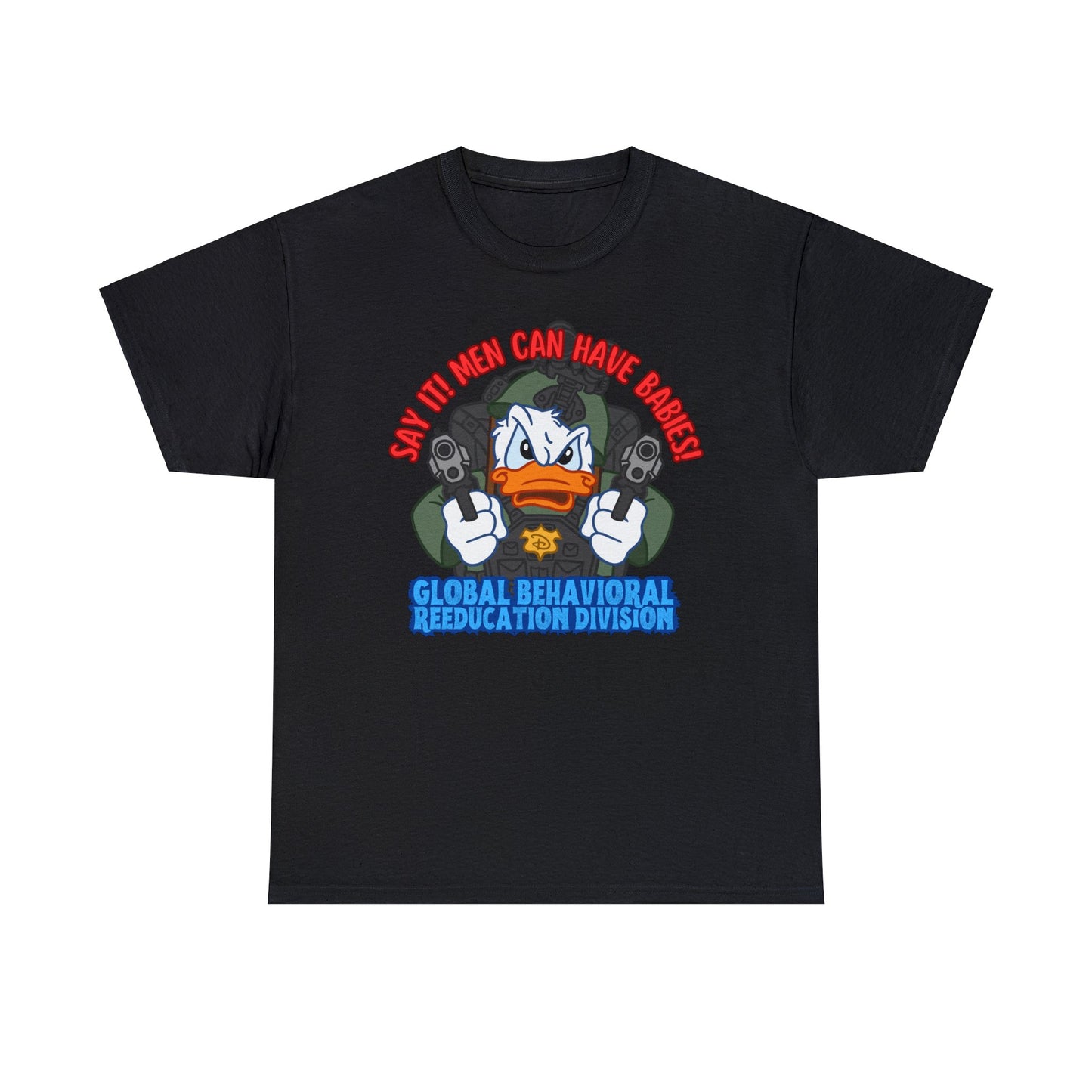 Tacti-Quack Unisex Heavy Cotton Tee!