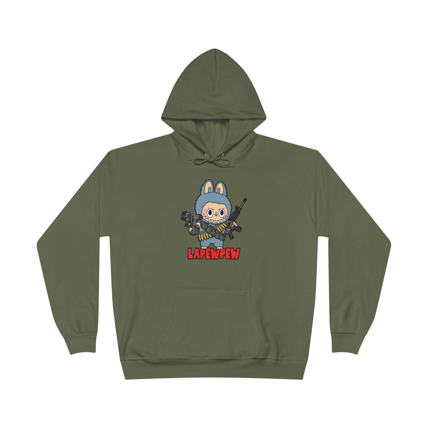 Lapewpew! Unisex EcoSmart® Pullover Hoodie Sweatshirt