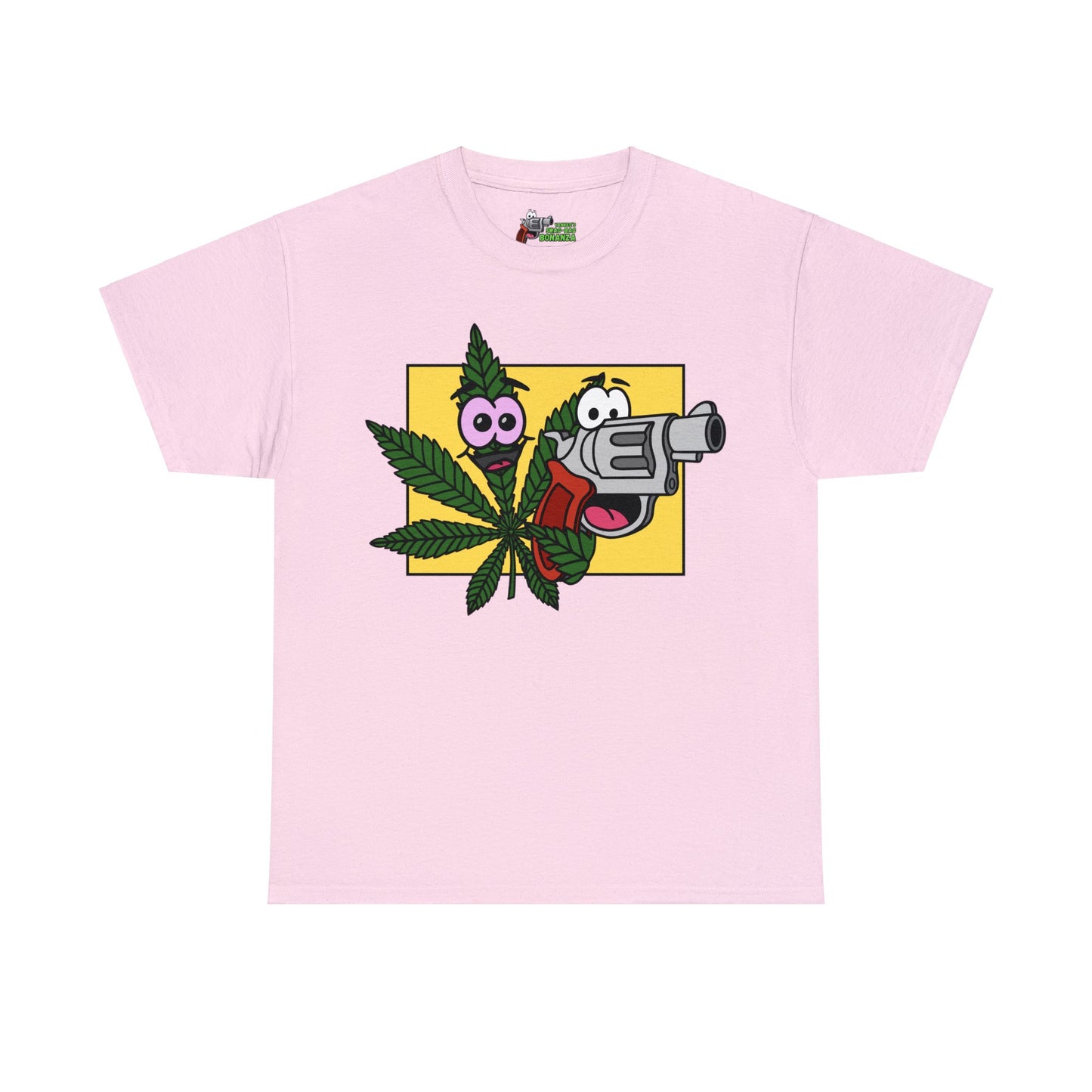 Weed & Guns! (No Text) Unisex Heavy Cotton Tee