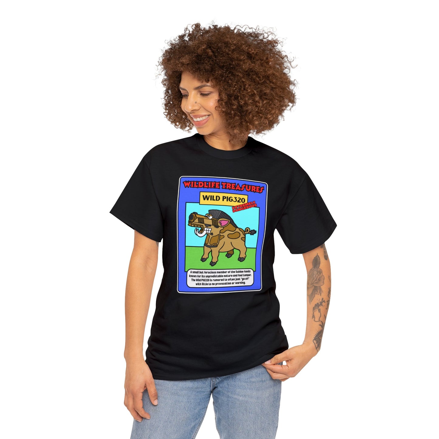 Wild PIG320! Unisex Heavy Cotton Tee