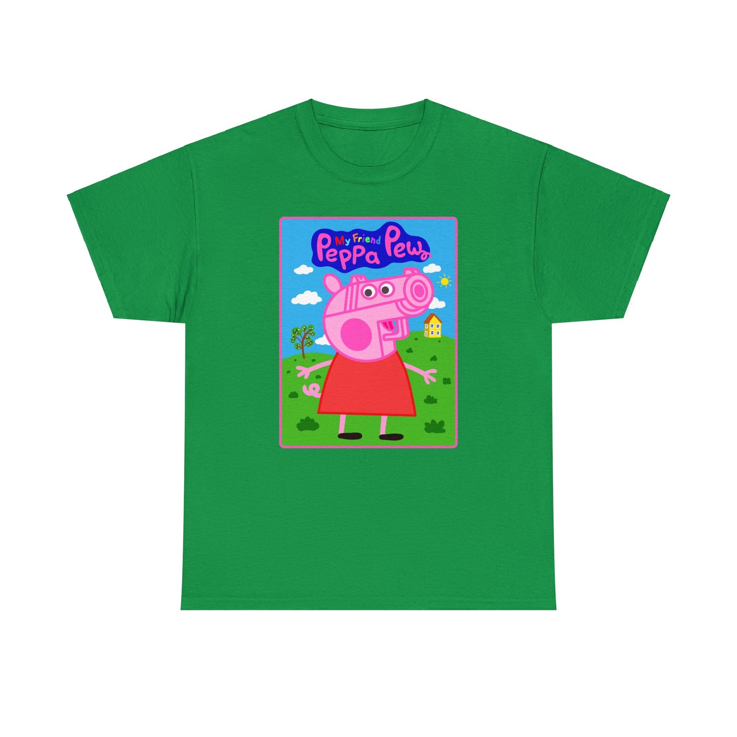 Peppa Pew Unisex Heavy Cotton Tee