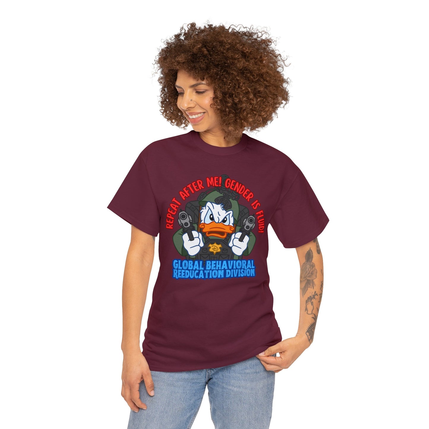 Tacti-Quack! (GF) Unisex Heavy Cotton Tee