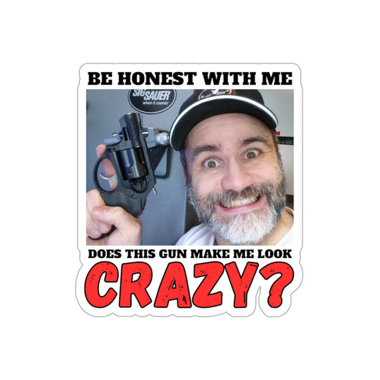 Guncrazy Die-Cut Stickers