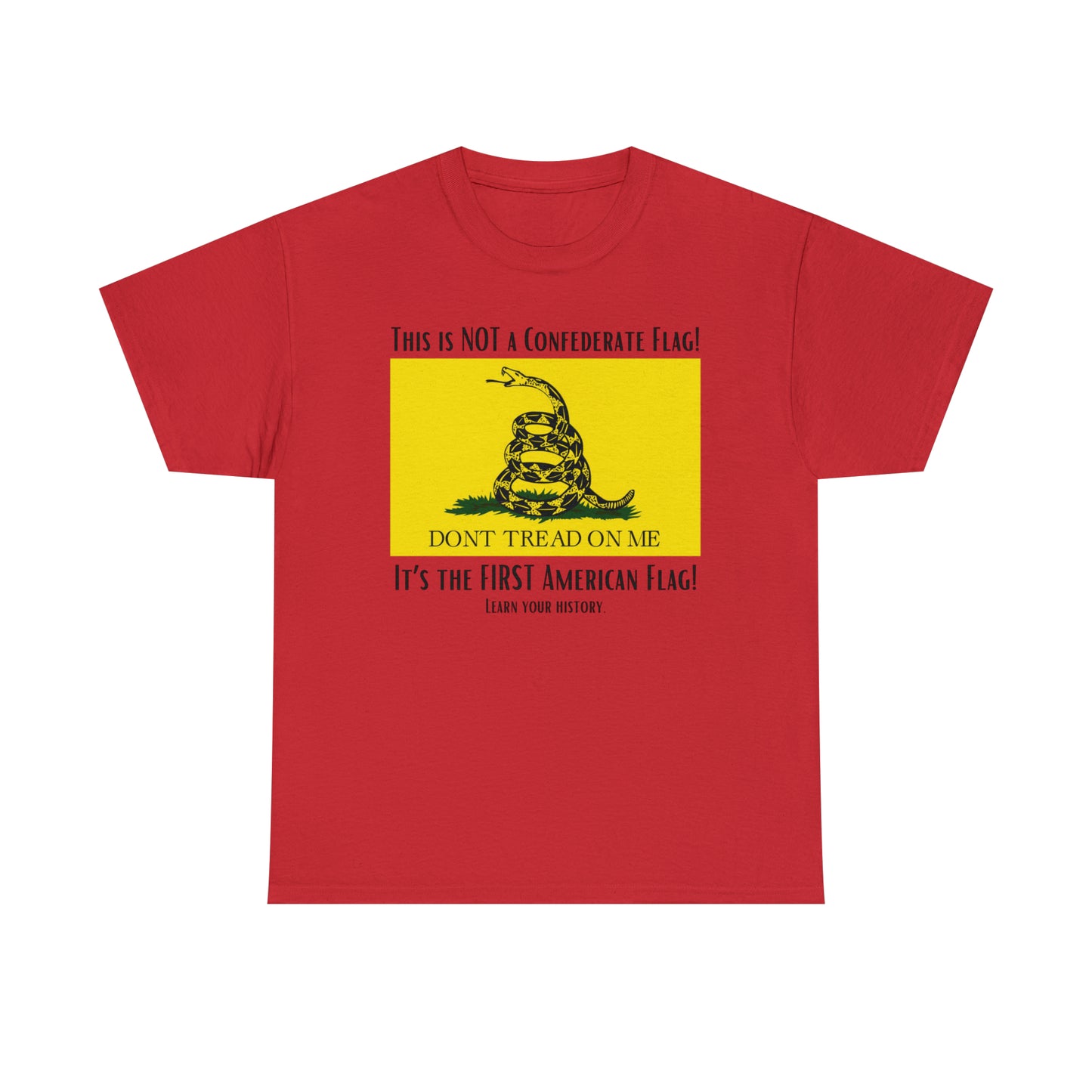 1st American Flag Unisex Heavy Cotton Tee