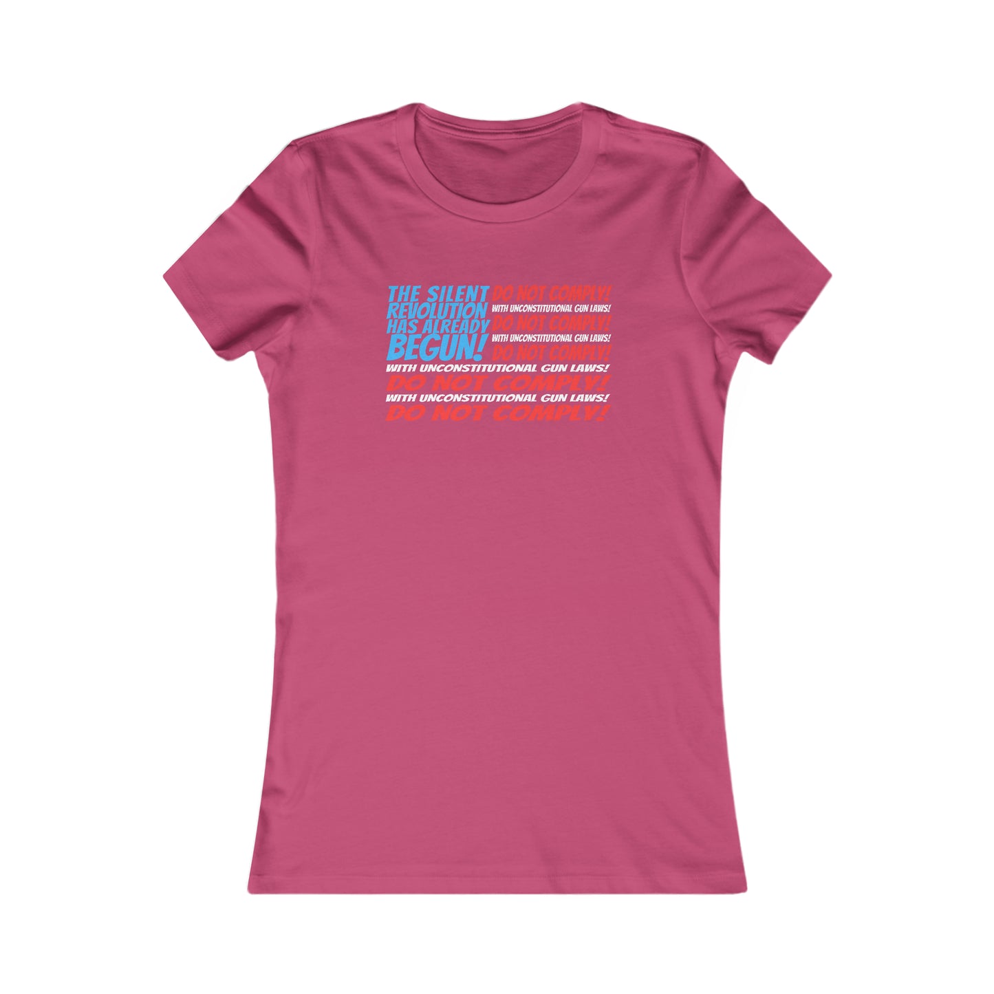 Silent Revolution! Women's Favorite Tee