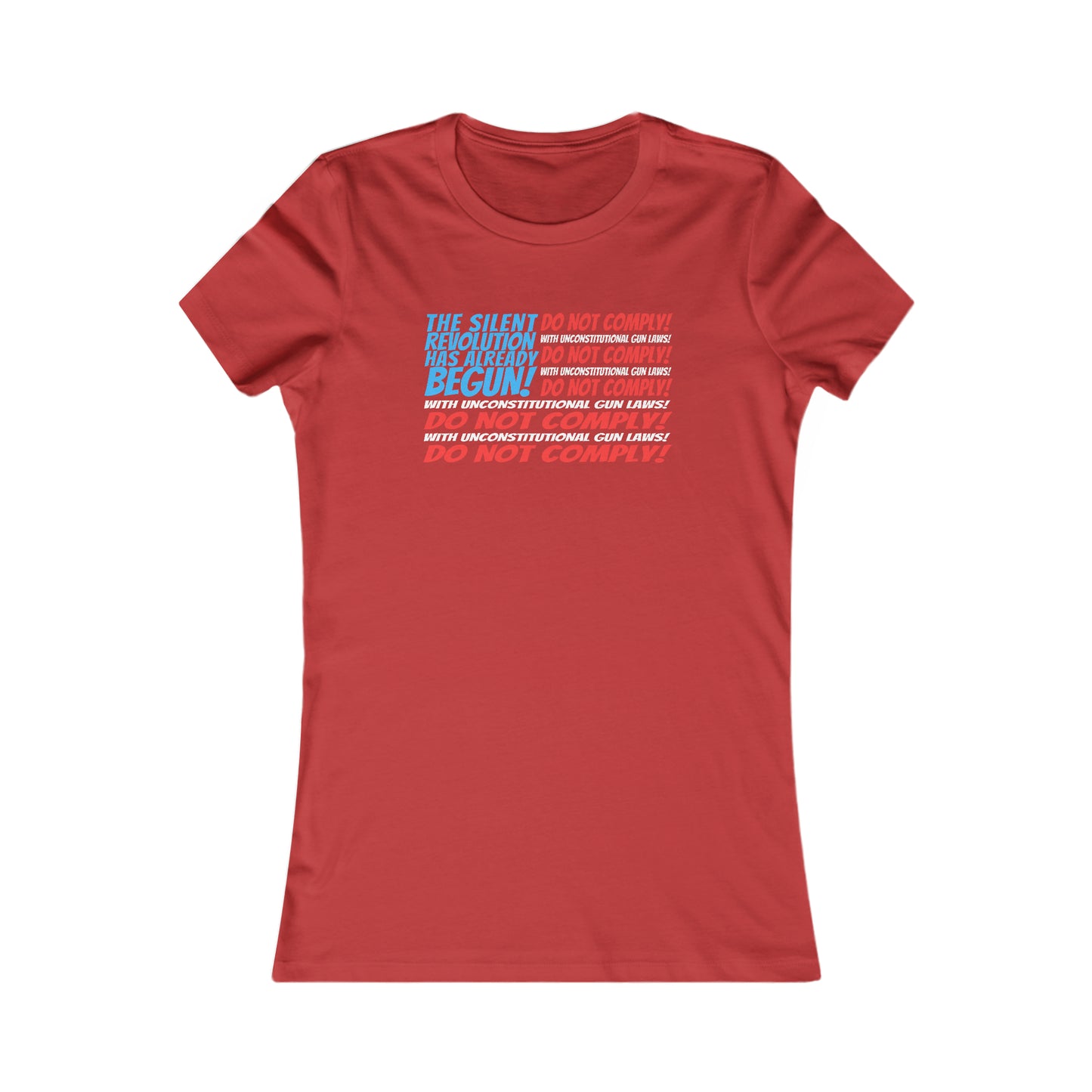 Silent Revolution! Women's Favorite Tee