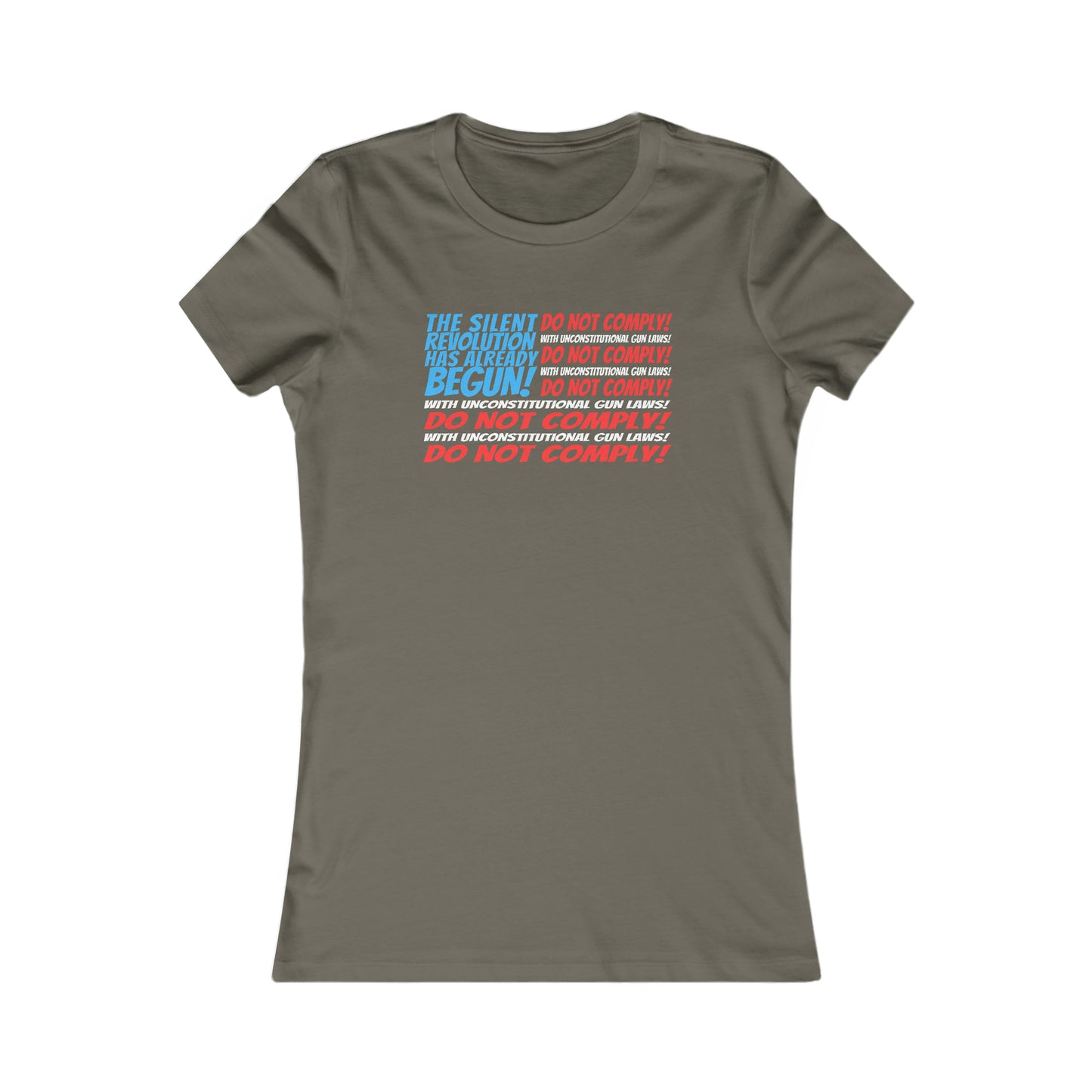 Silent Revolution! Women's Favorite Tee
