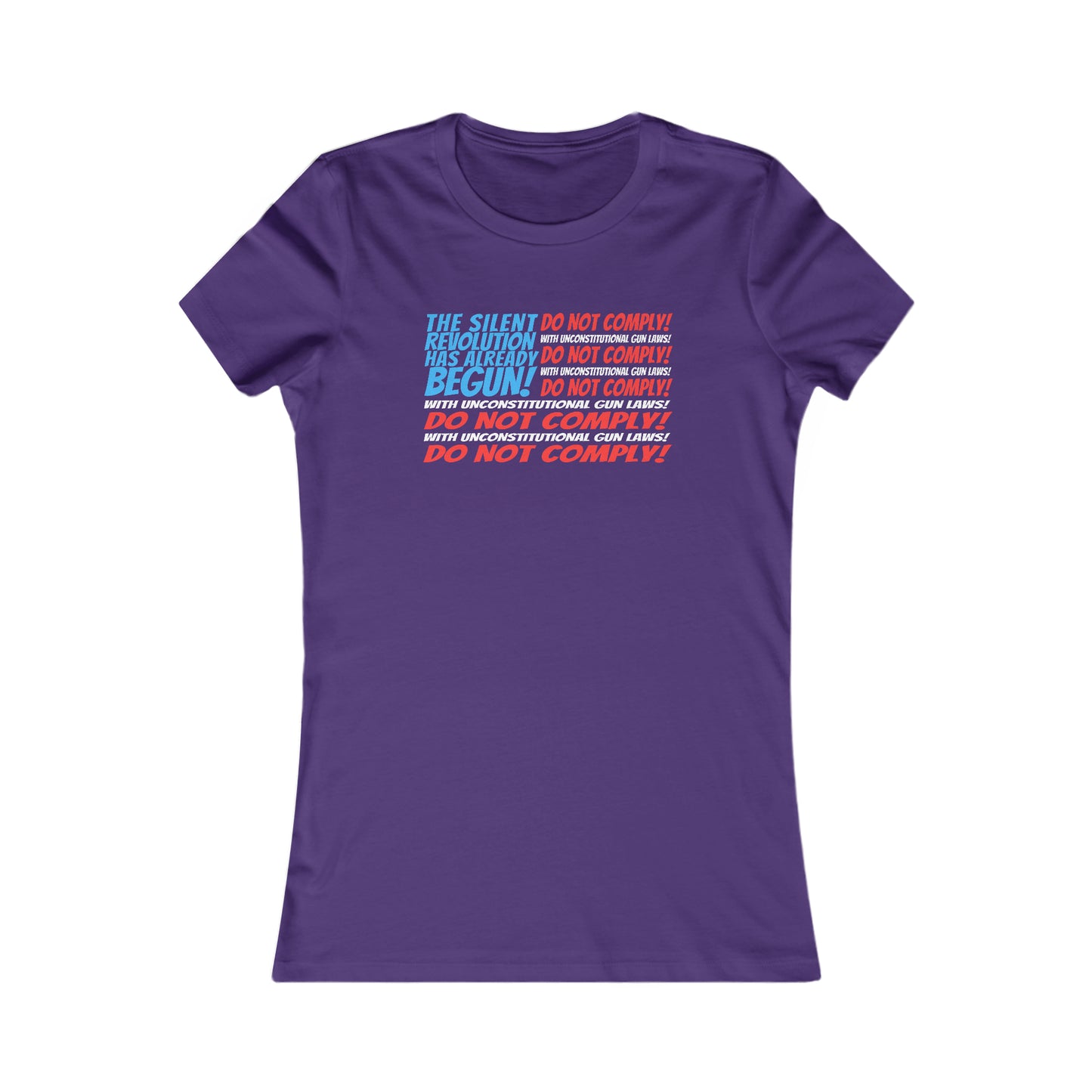 Silent Revolution! Women's Favorite Tee