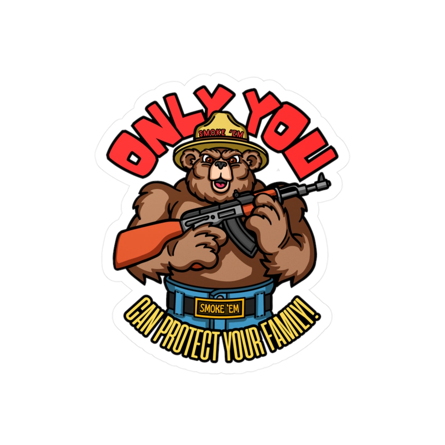 Only You! Kiss-Cut Vinyl Decals