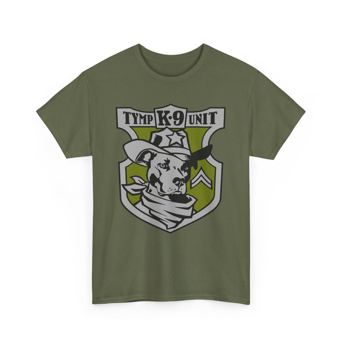 K9 Unit Corporal Uni-Sex Heavy Cotton T-shirt!