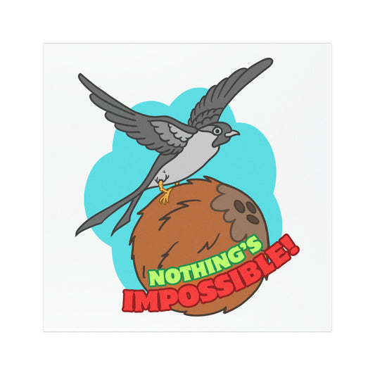 Nothing's Impossible Car Magnets