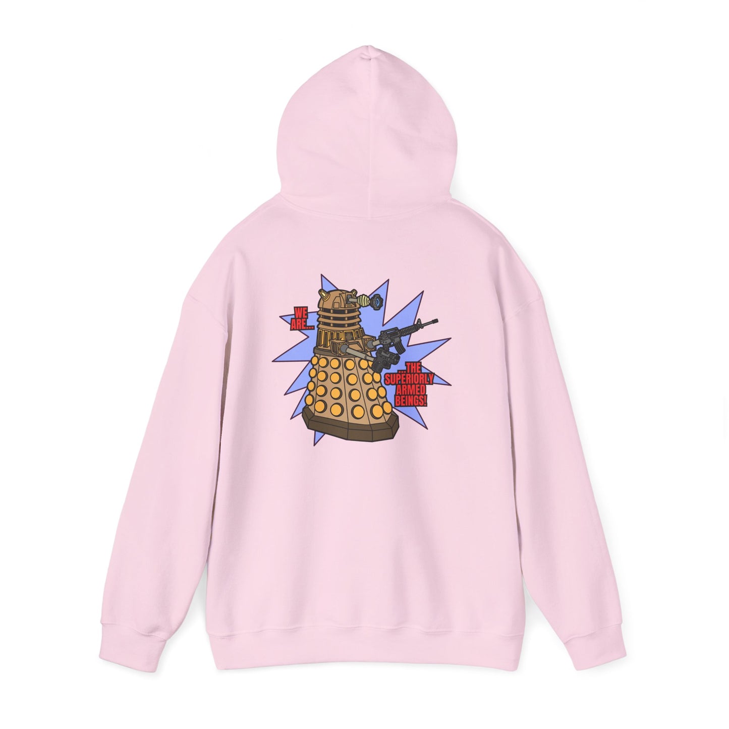 "Dalek" Superiorly Armed Beings! Unisex Heavy Blend™ Hooded Sweatshirt