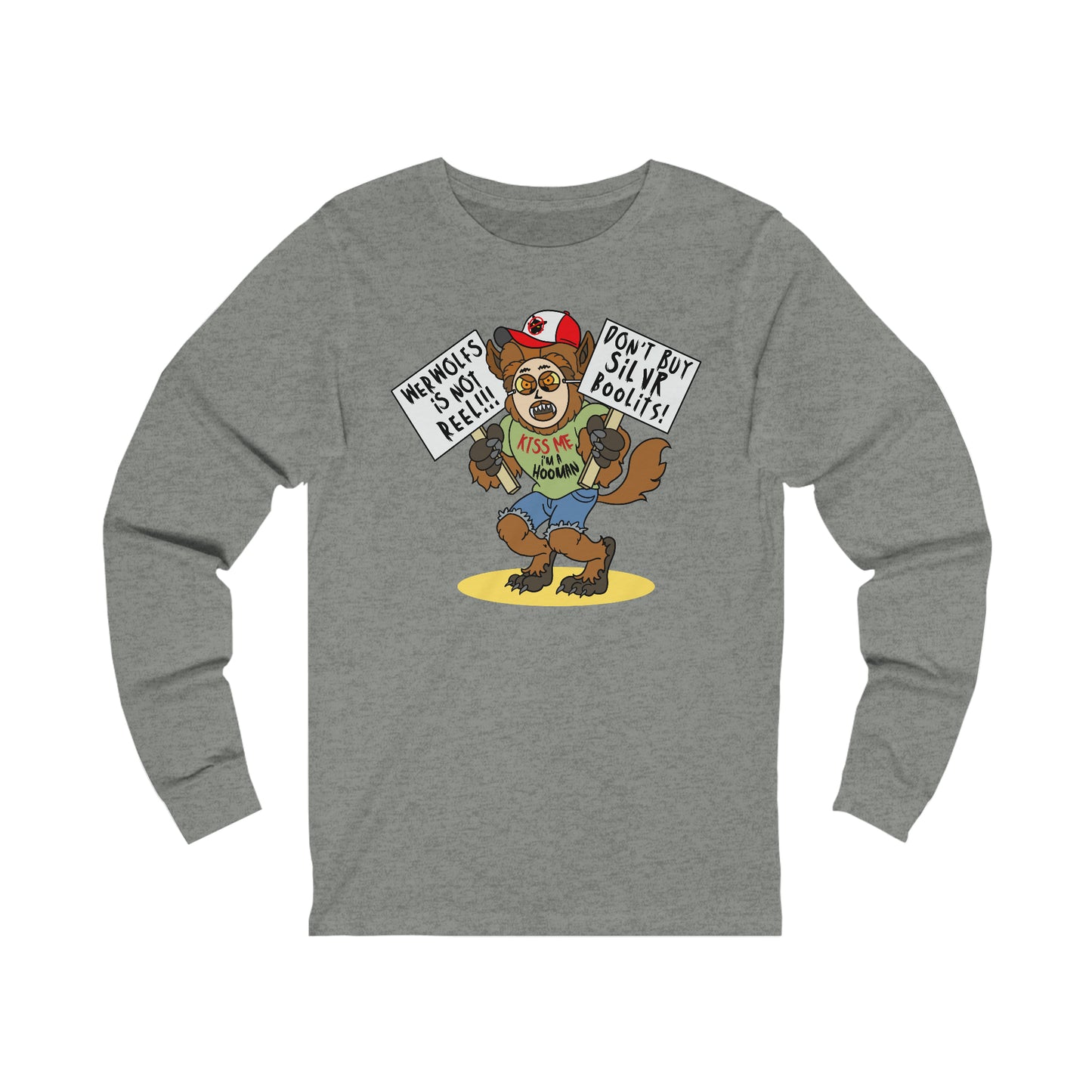 Werwolfs Is Not Reel! Unisex Jersey Long Sleeve Tee