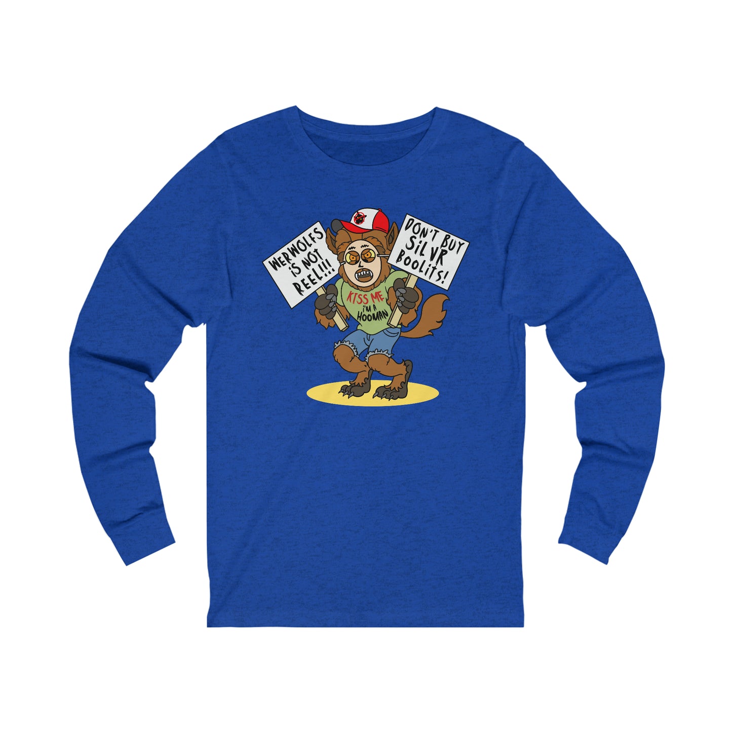 Werwolfs Is Not Reel! Unisex Jersey Long Sleeve Tee