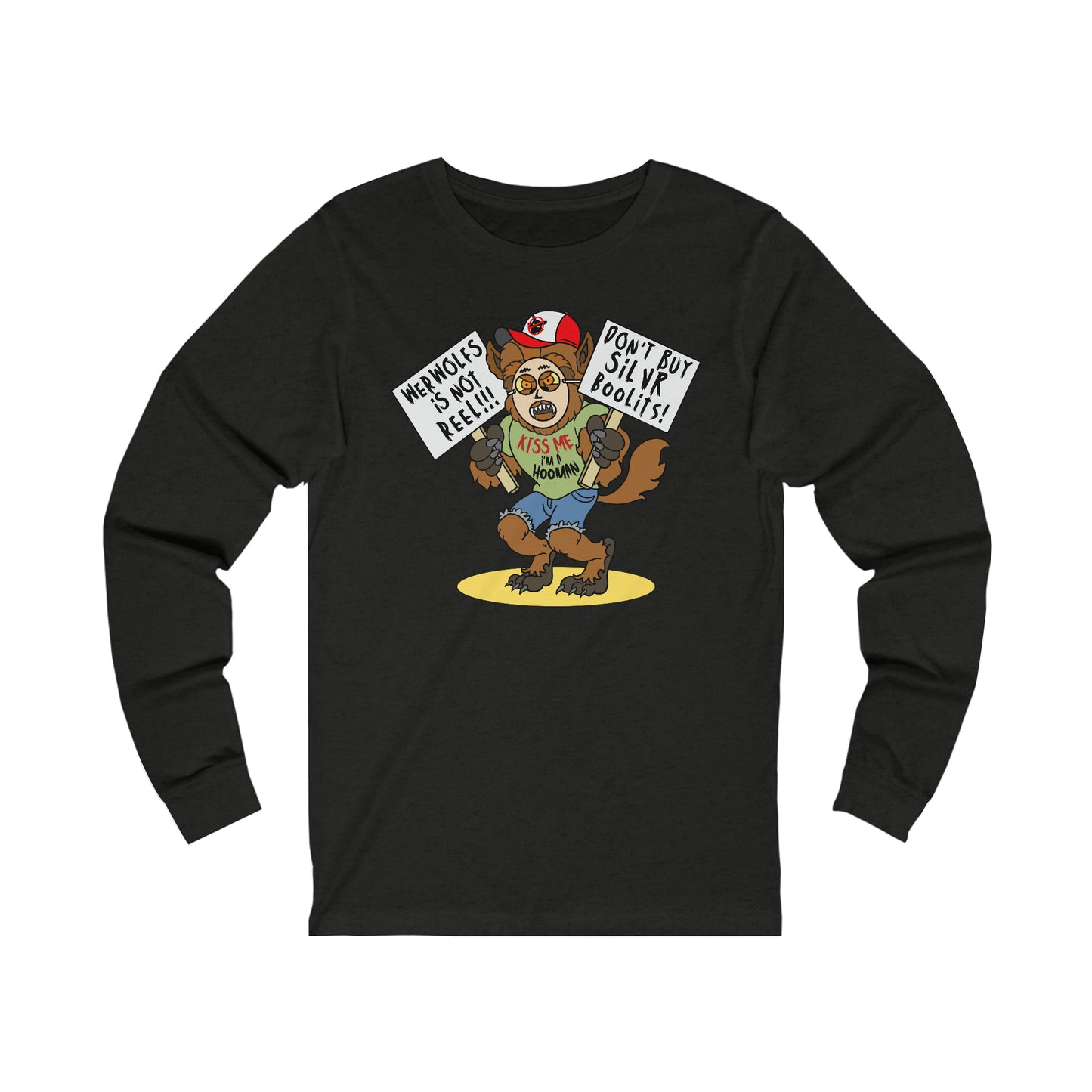 Werwolfs Is Not Reel! Unisex Jersey Long Sleeve Tee