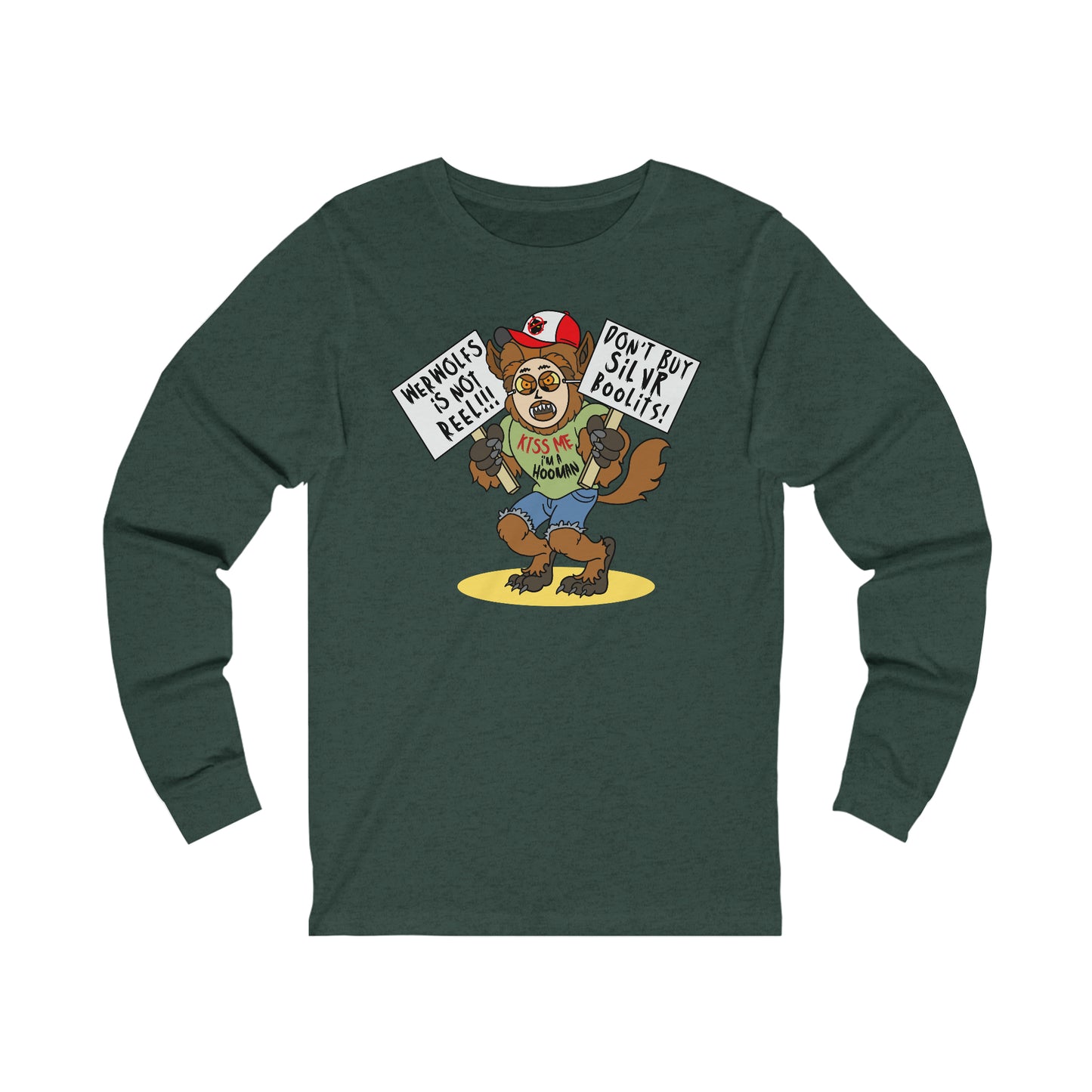 Werwolfs Is Not Reel! Unisex Jersey Long Sleeve Tee