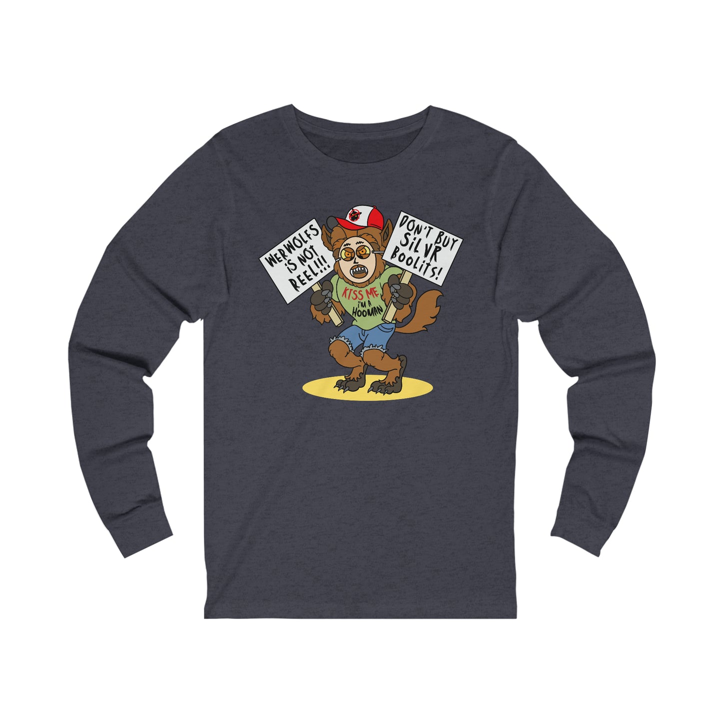 Werwolfs Is Not Reel! Unisex Jersey Long Sleeve Tee