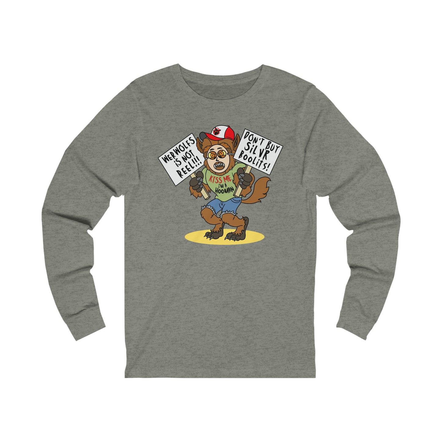 Werwolfs Is Not Reel! Unisex Jersey Long Sleeve Tee