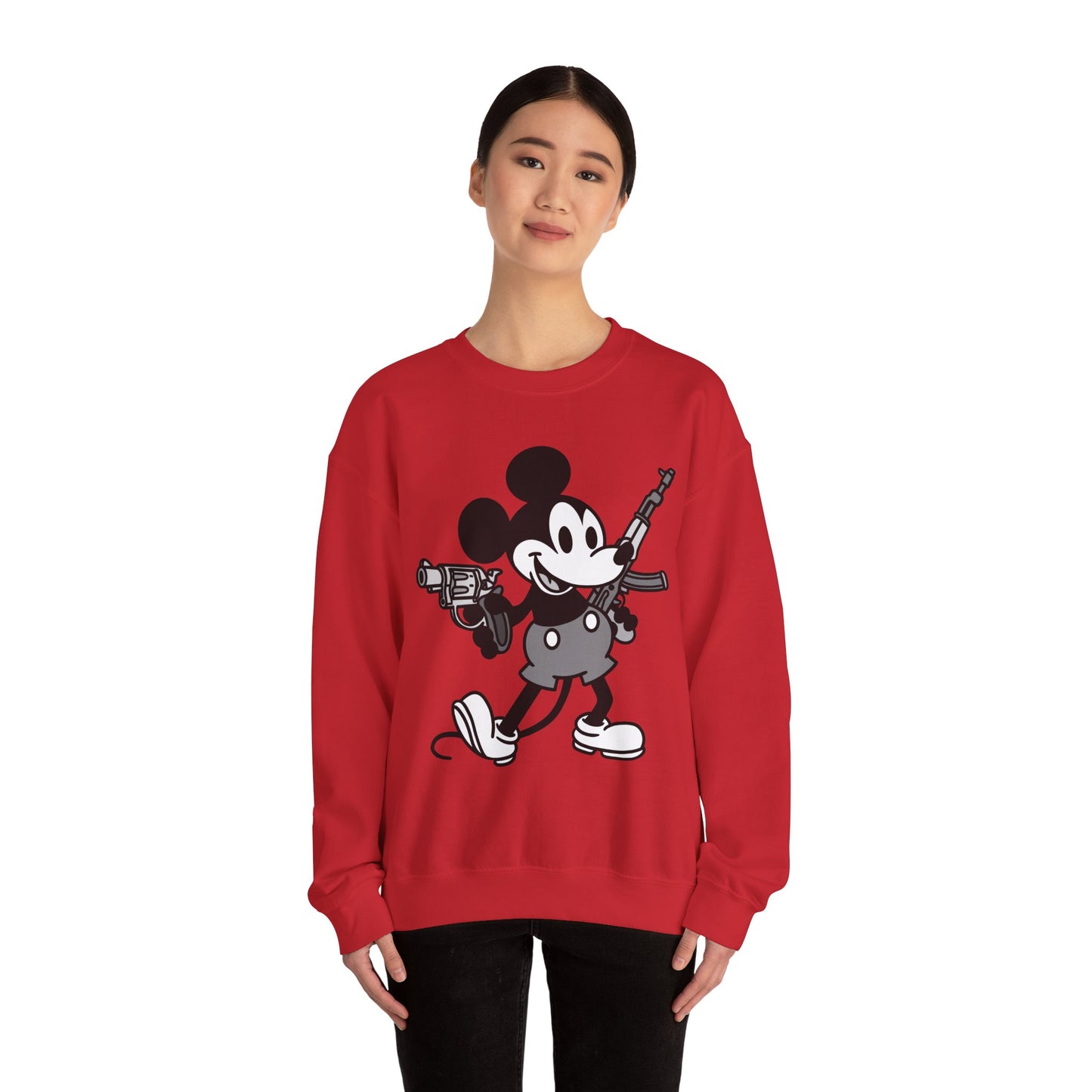 Mouse Guns! Unisex Heavy Blend™ Crewneck Sweatshirt