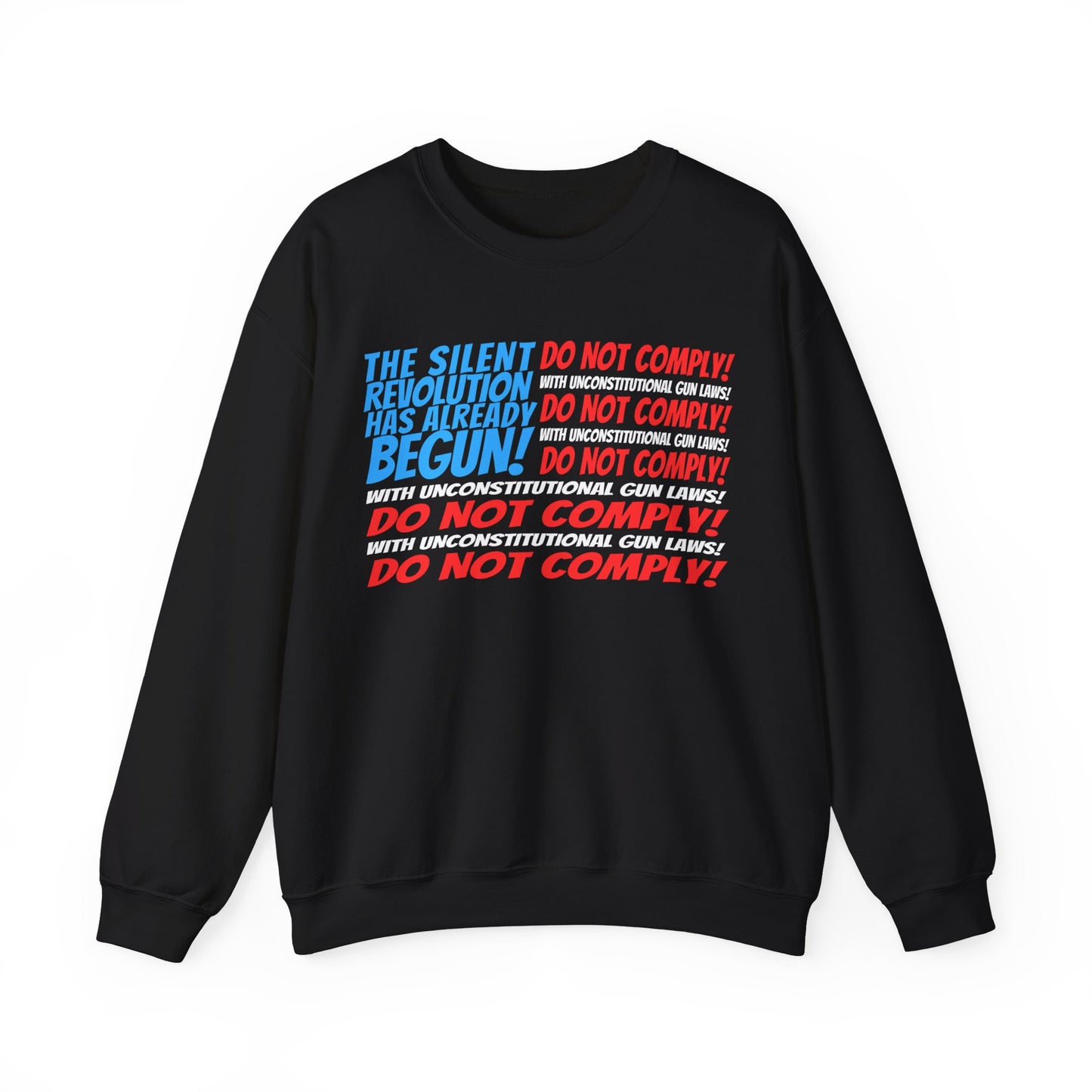 Silent Revolution! Unisex Heavy Blend™ Crewneck Sweatshirt
