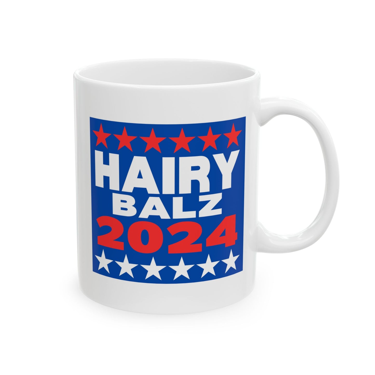 Hairy/Balz '24! Ceramic Mug, (11oz, 15oz)
