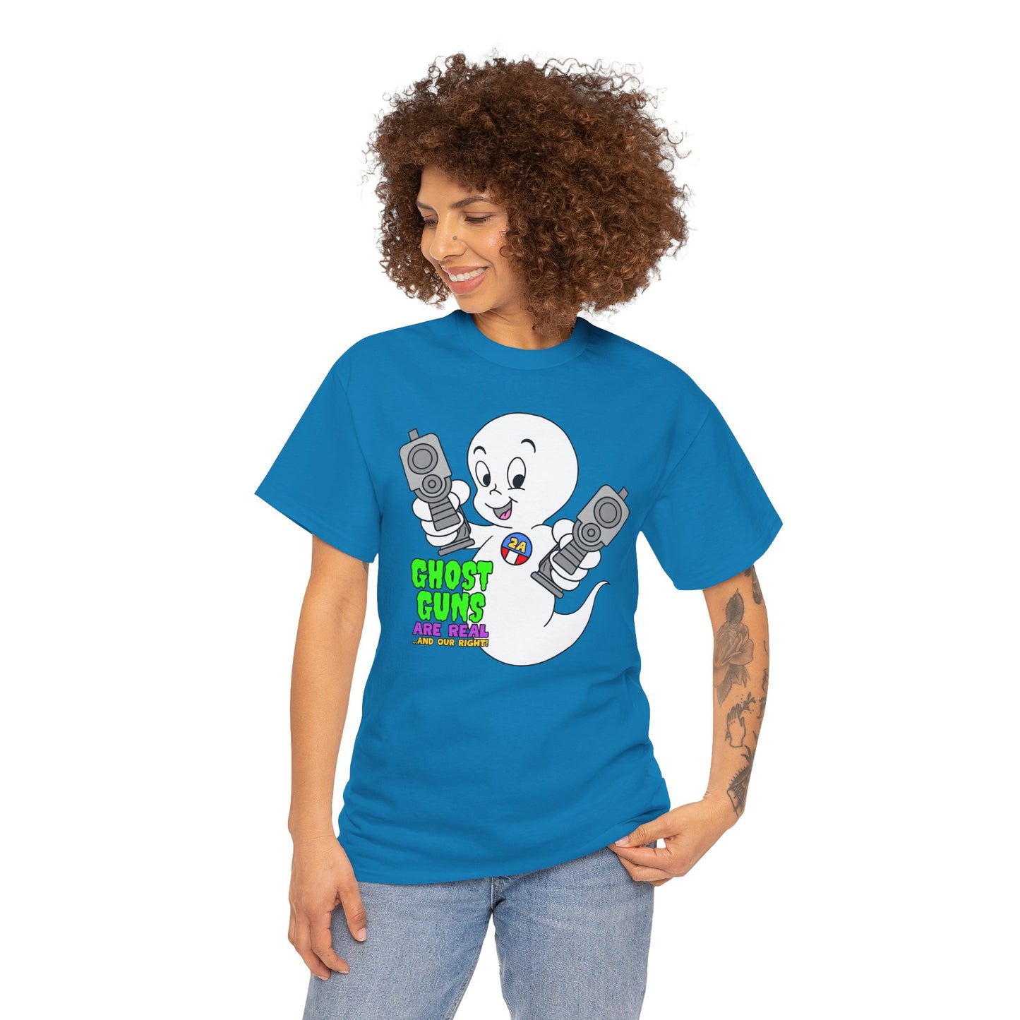 Ghost Guns R Real! Unisex Heavy Cotton Tee