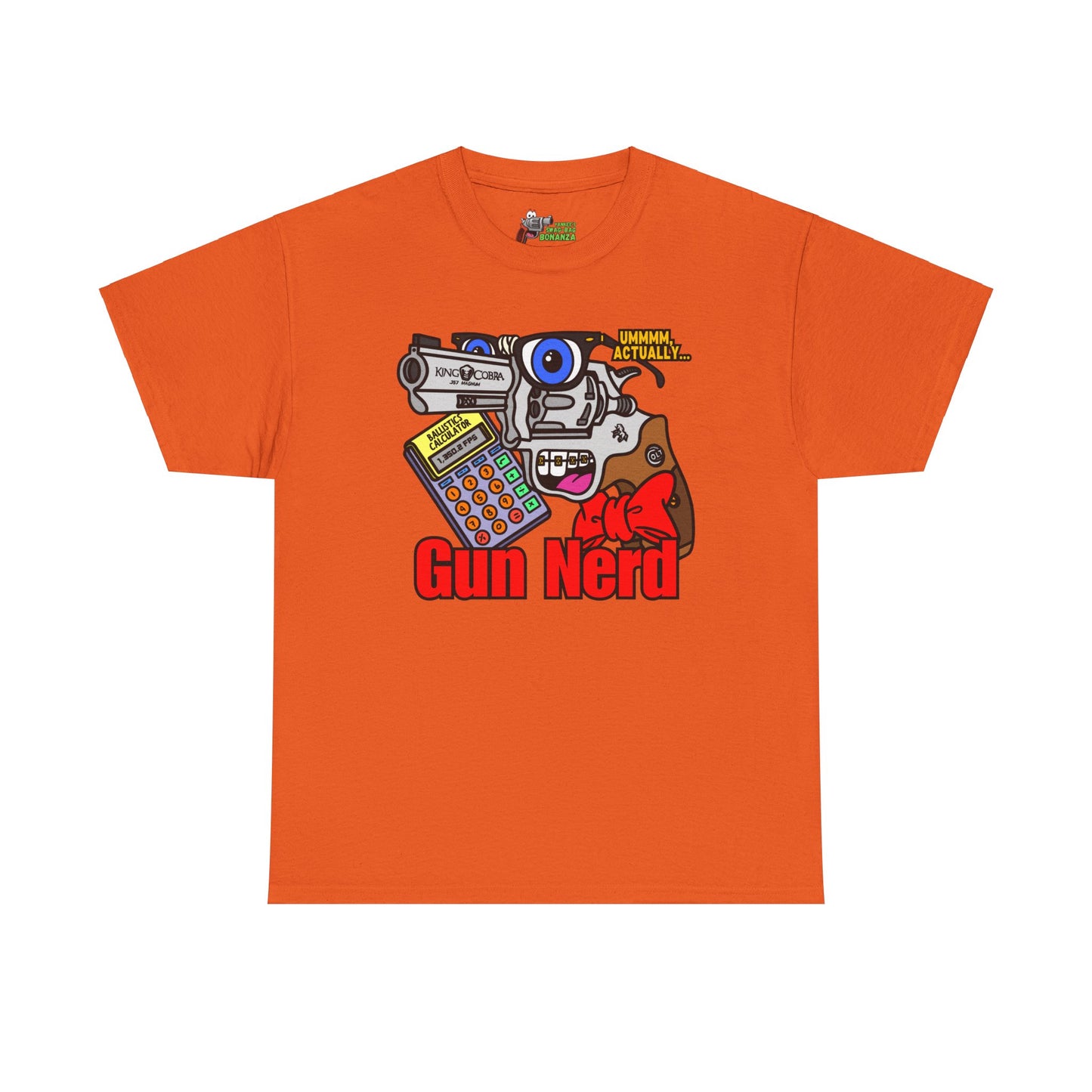 Gun Nerd! Unisex Heavy Cotton Tee