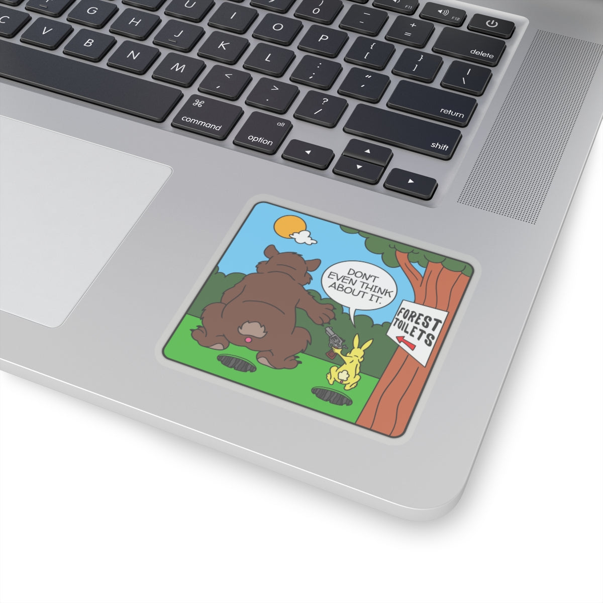 Don't Even Think About It! Kiss-Cut Stickers