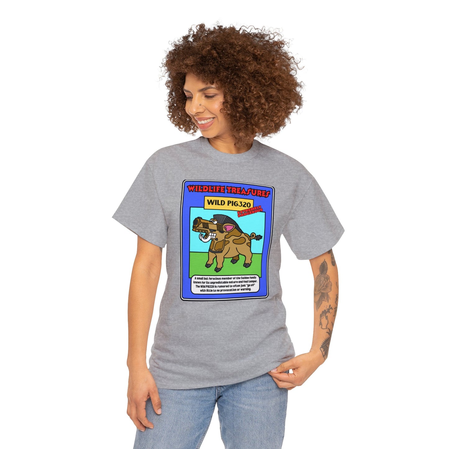 Wild PIG320! Unisex Heavy Cotton Tee