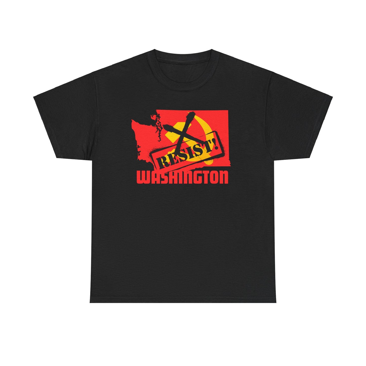 WA Resist! Unisex Heavy Cotton Tee