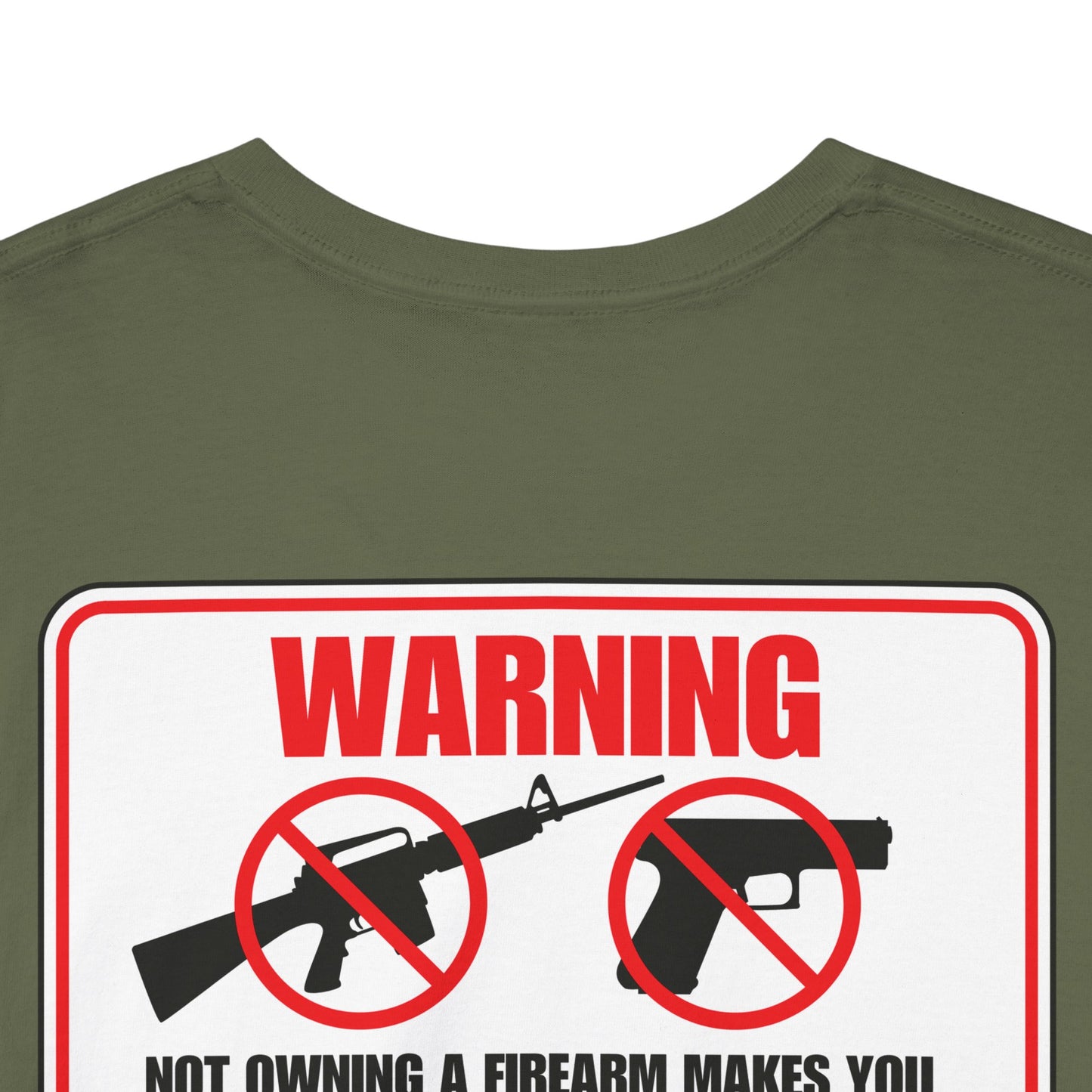 Firearm Safety! Unisex Heavy Cotton Tee