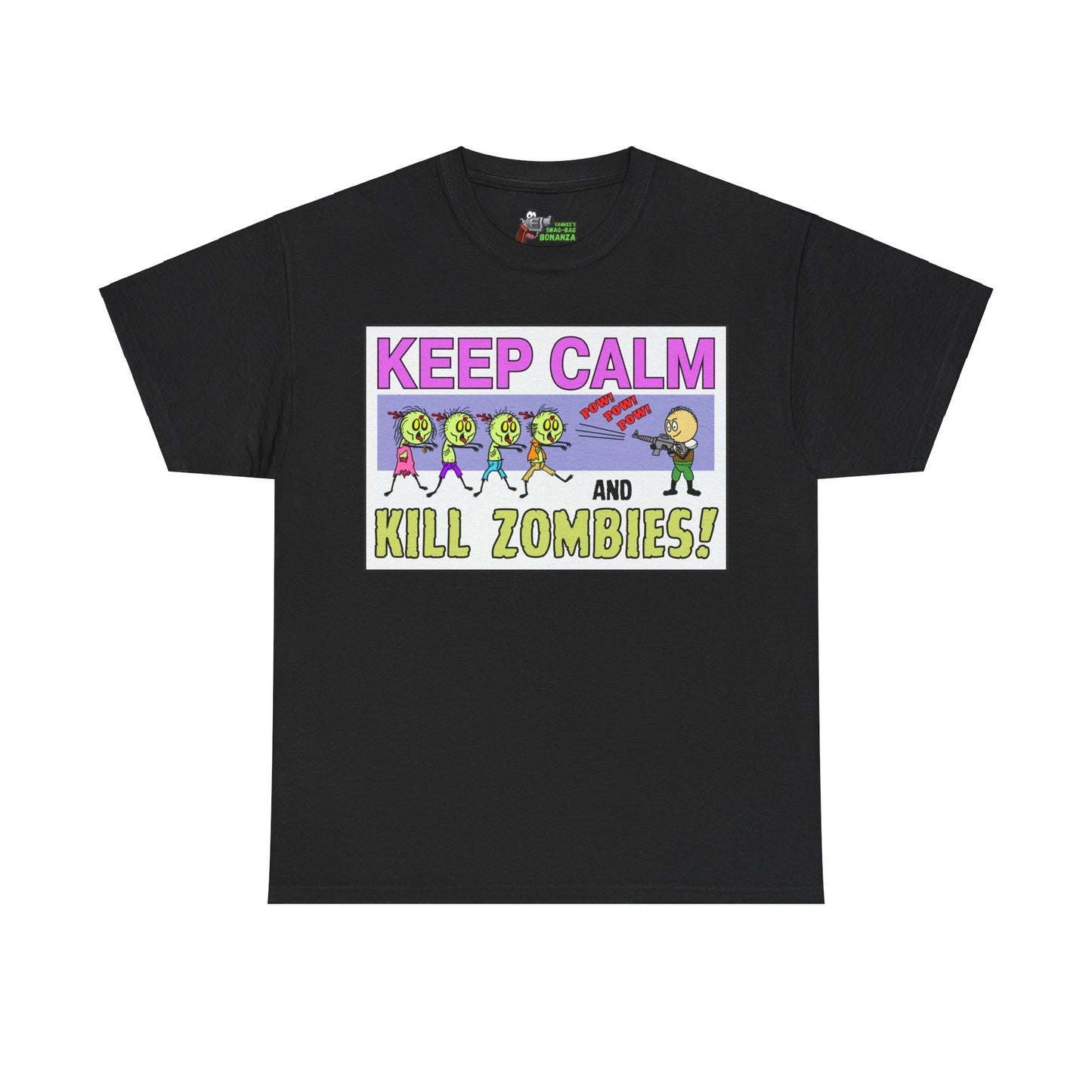 Kill Zombies! Unisex Heavy Cotton Tee