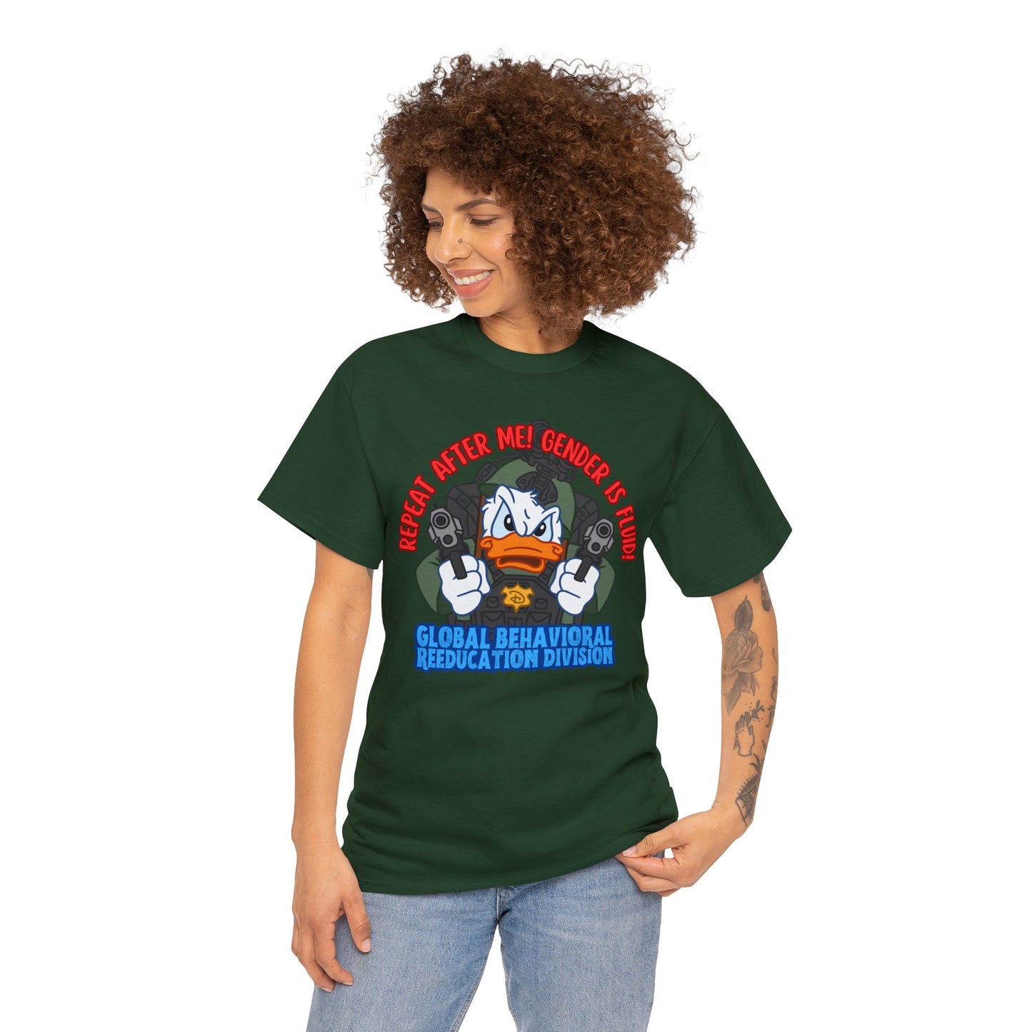 Tacti-Quack! (GF) Unisex Heavy Cotton Tee