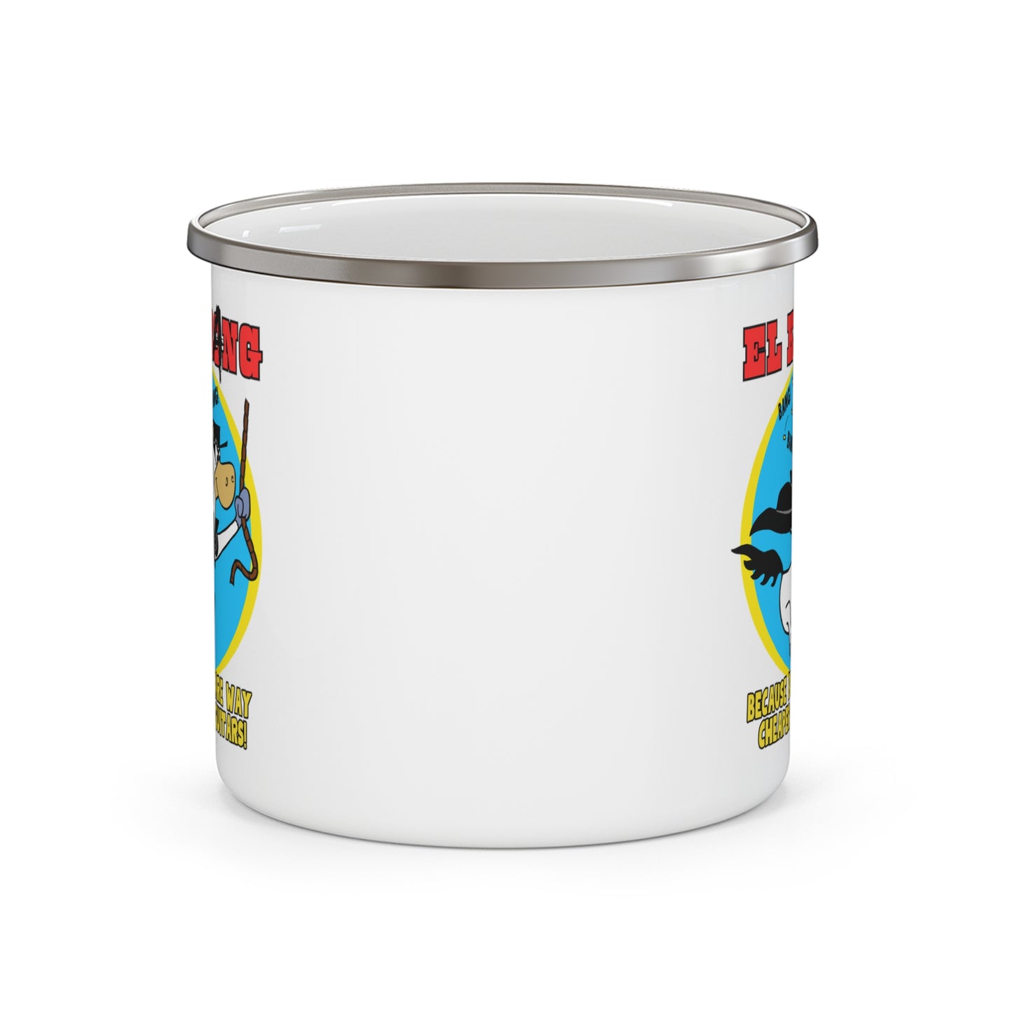 El Kabang! Enamel Camping Mug