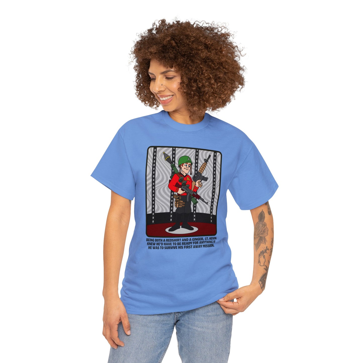 Ginger Redshirt Unisex Heavy Cotton Tee