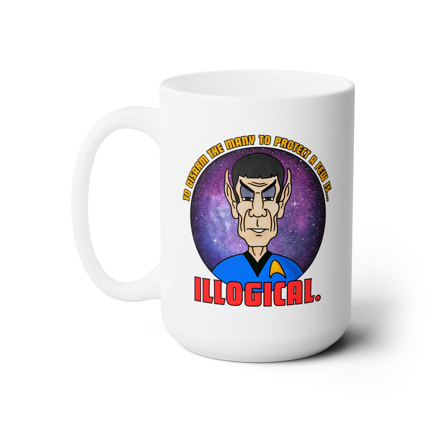 Illogical Ceramic Mug 15oz
