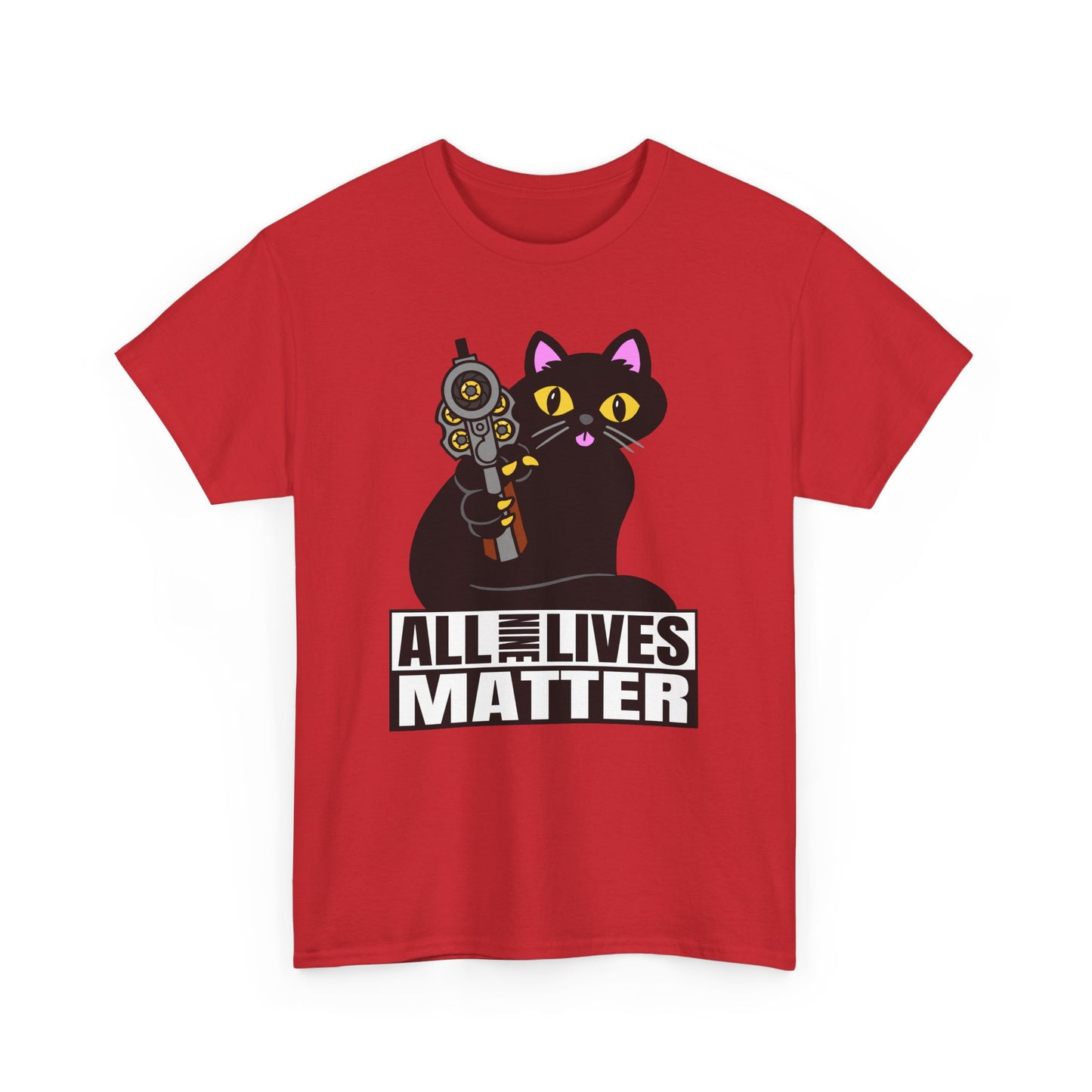 ALL9LIVES Matter! Unisex Heavy Cotton Tee