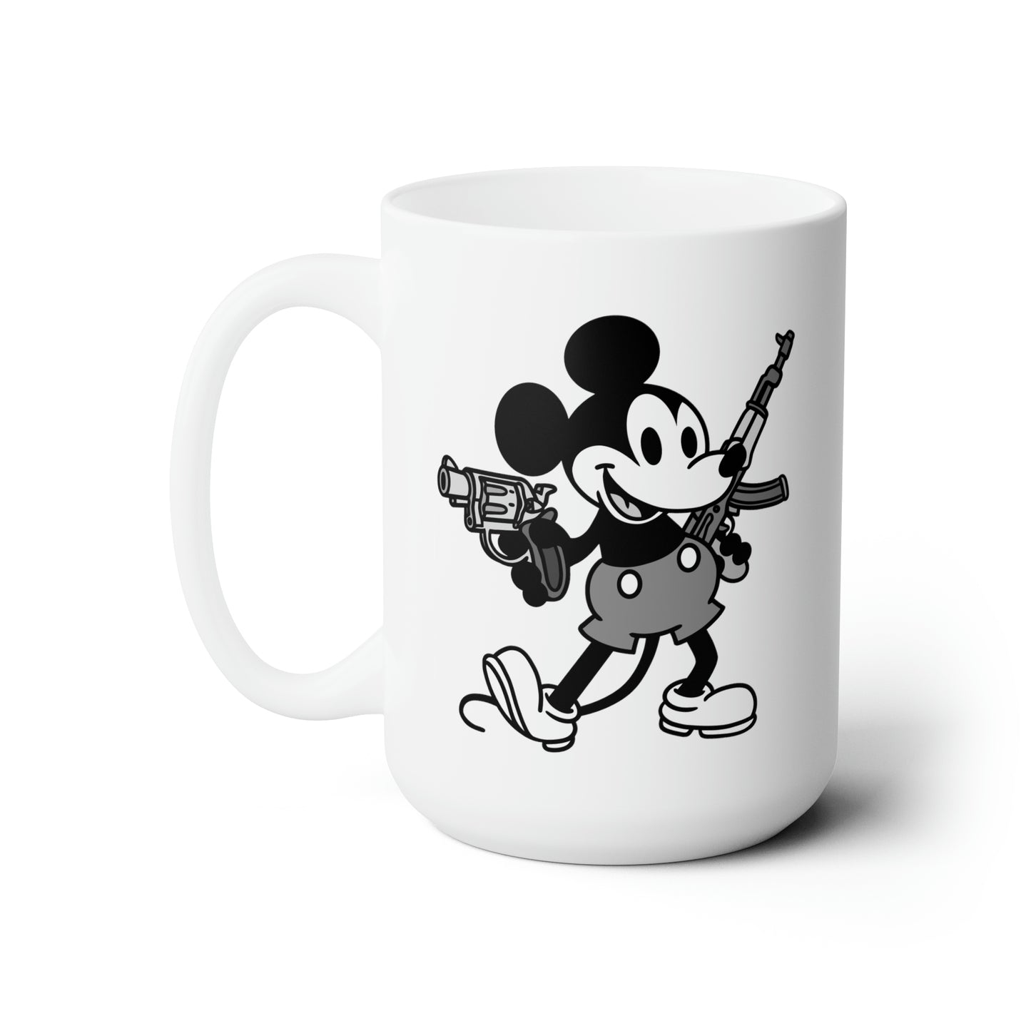 Mouse Guns! Ceramic Mug 15oz