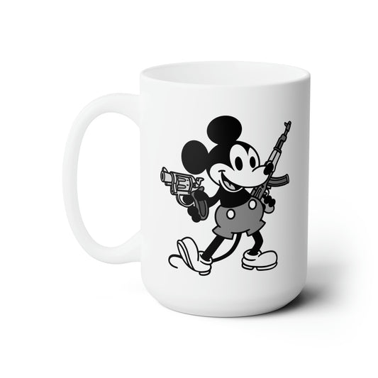 Mouse Guns! Ceramic Mug 15oz